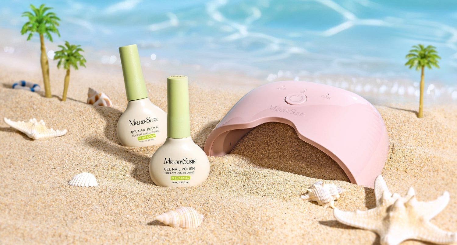 Hot New Arrivals for Summer Nails: Plant-Based Gel Collection & Pocket-Sized UV/LED Lamp