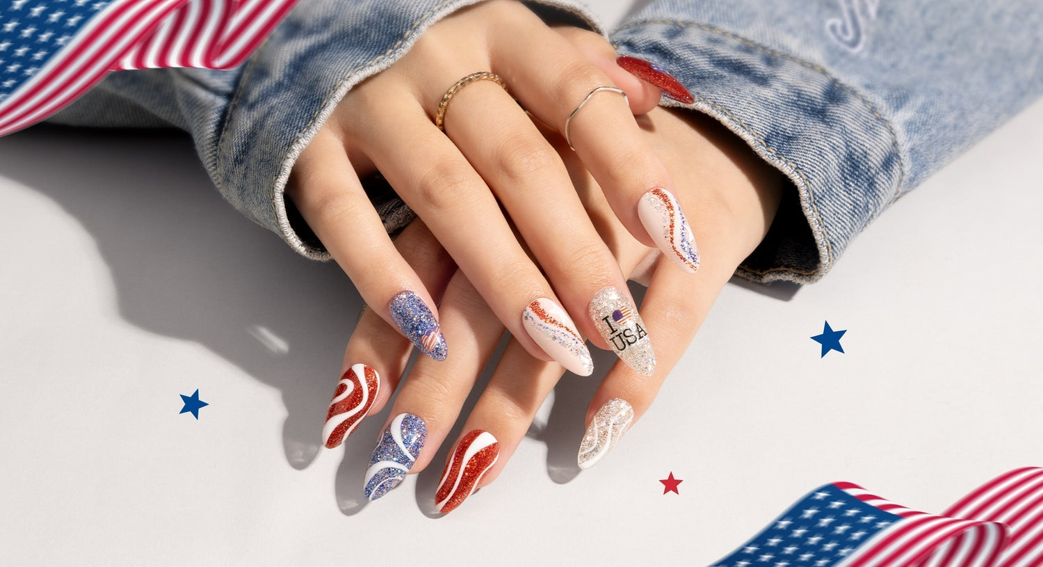 Trending 2025 Fourth of July Nail Ideas with the Independence Day Gel Gift Box
