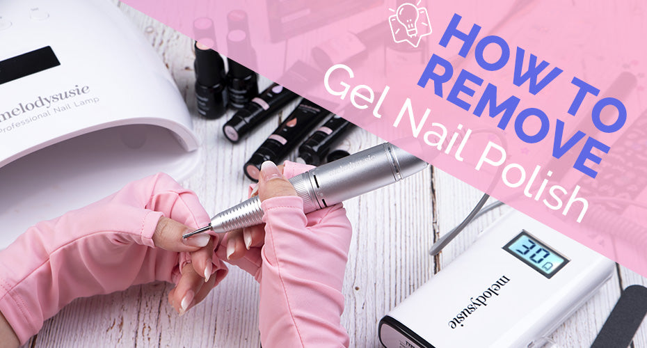 How to remove gel shop nails at home
