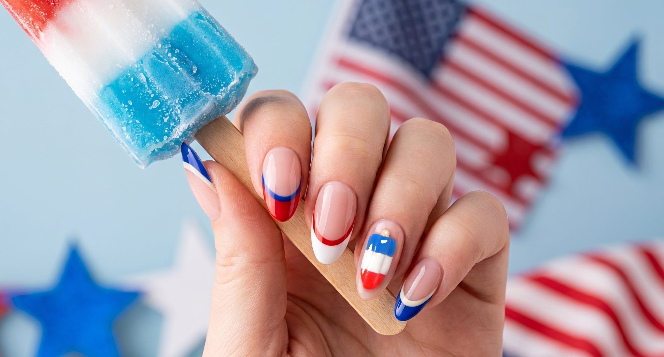 MelodySusie The 4th Of July Nail Inspo