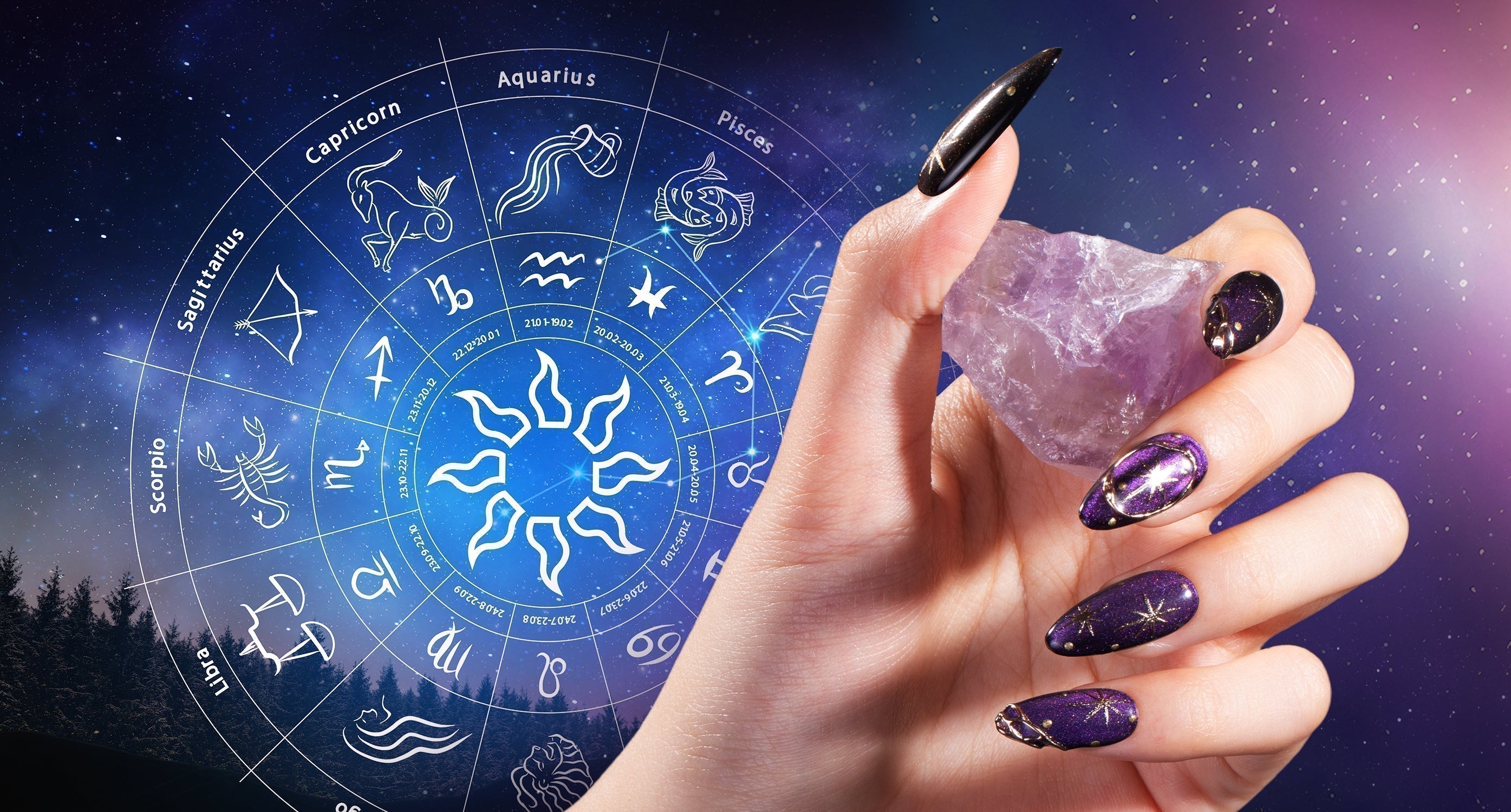 Your Nail Horoscope for December: Whatโs Your Lucky Color?