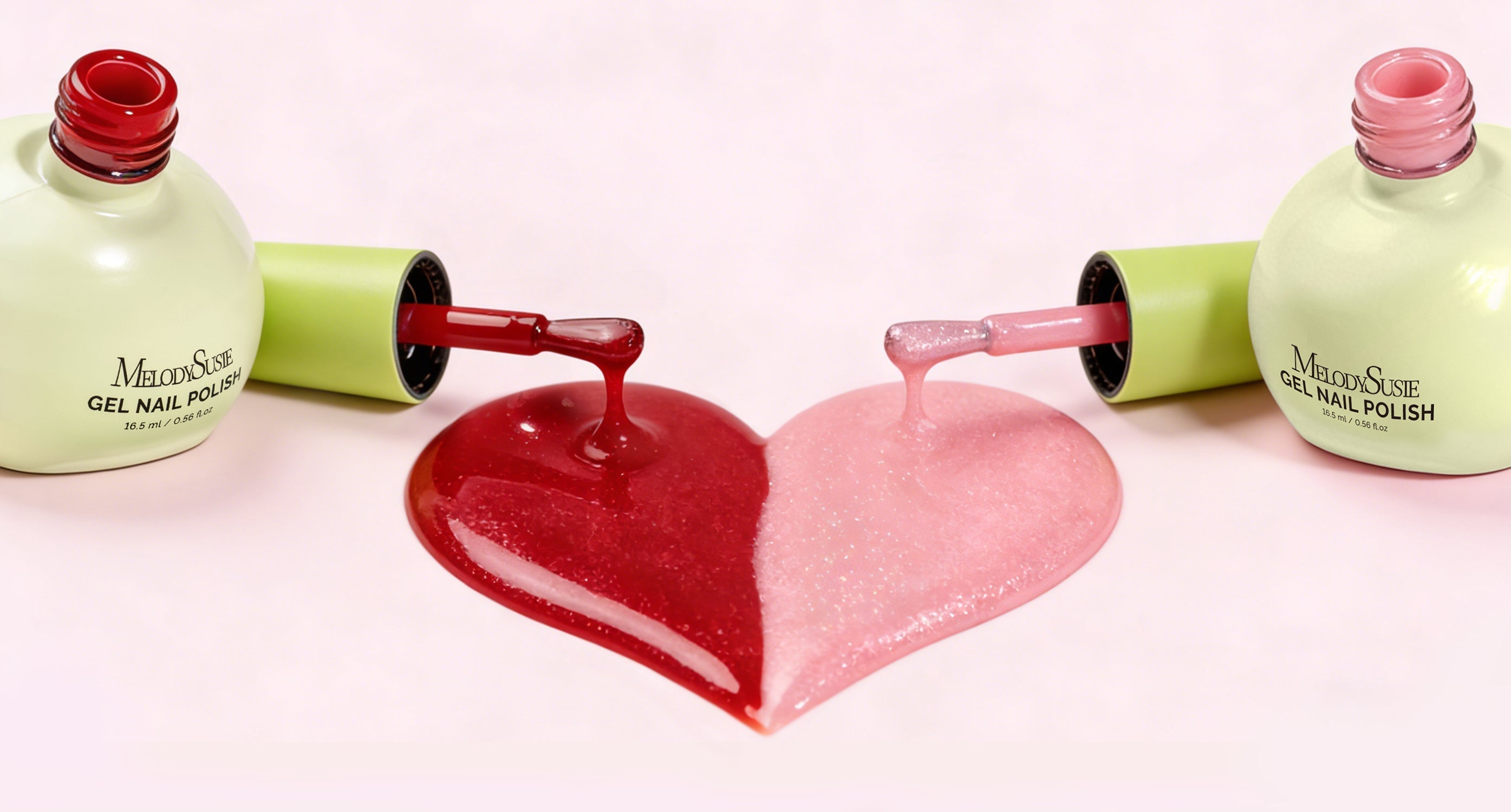 Trendy Valentine’s Day Nail Designs in Red and Pink