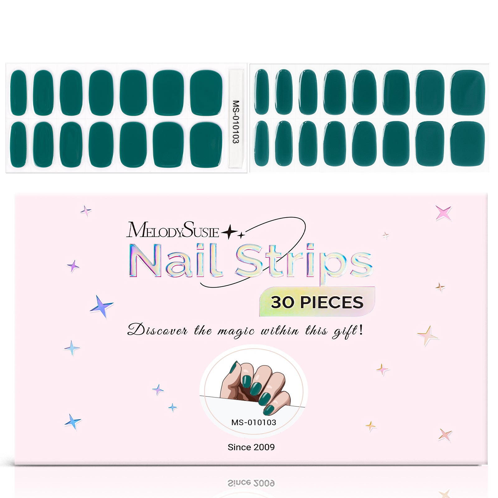 Semi Cured Gel Nail Strips - US ONLY