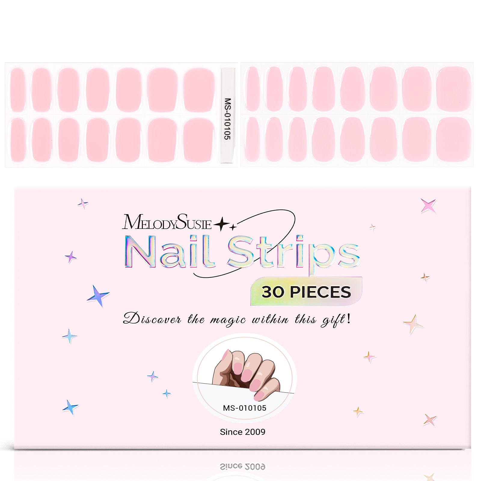 Semi Cured Gel Nail Strips - US ONLY