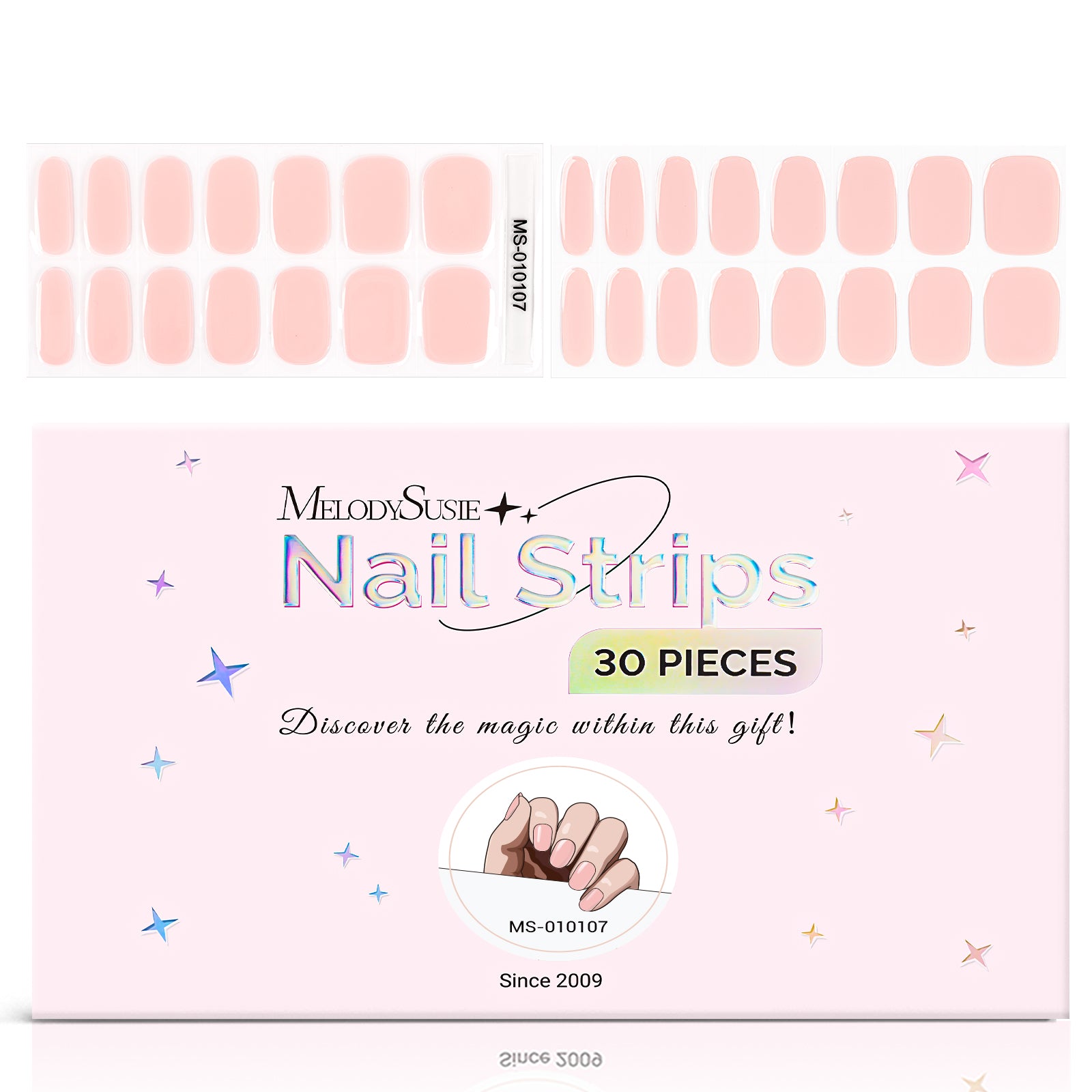 Semi Cured Gel Nail Strips - US ONLY