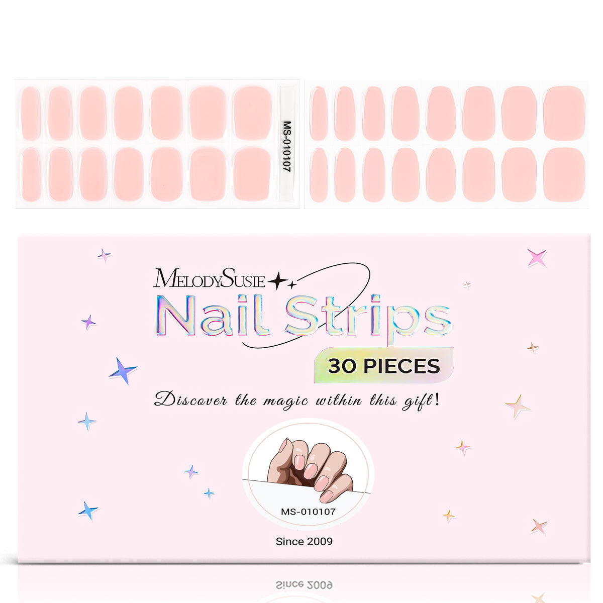 Semi Cured Gel Nail Strips - US ONLY