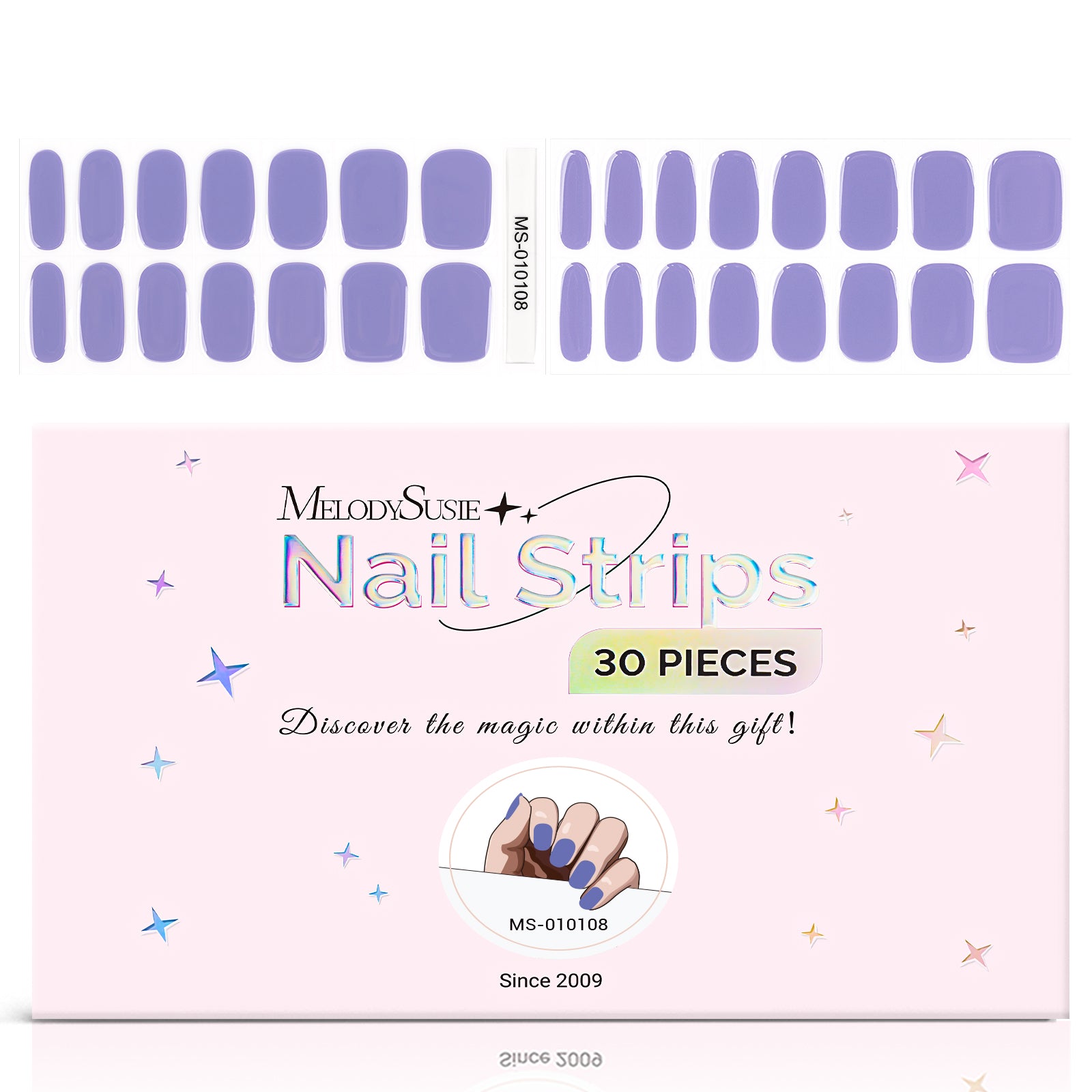Semi Cured Gel Nail Strips - US ONLY