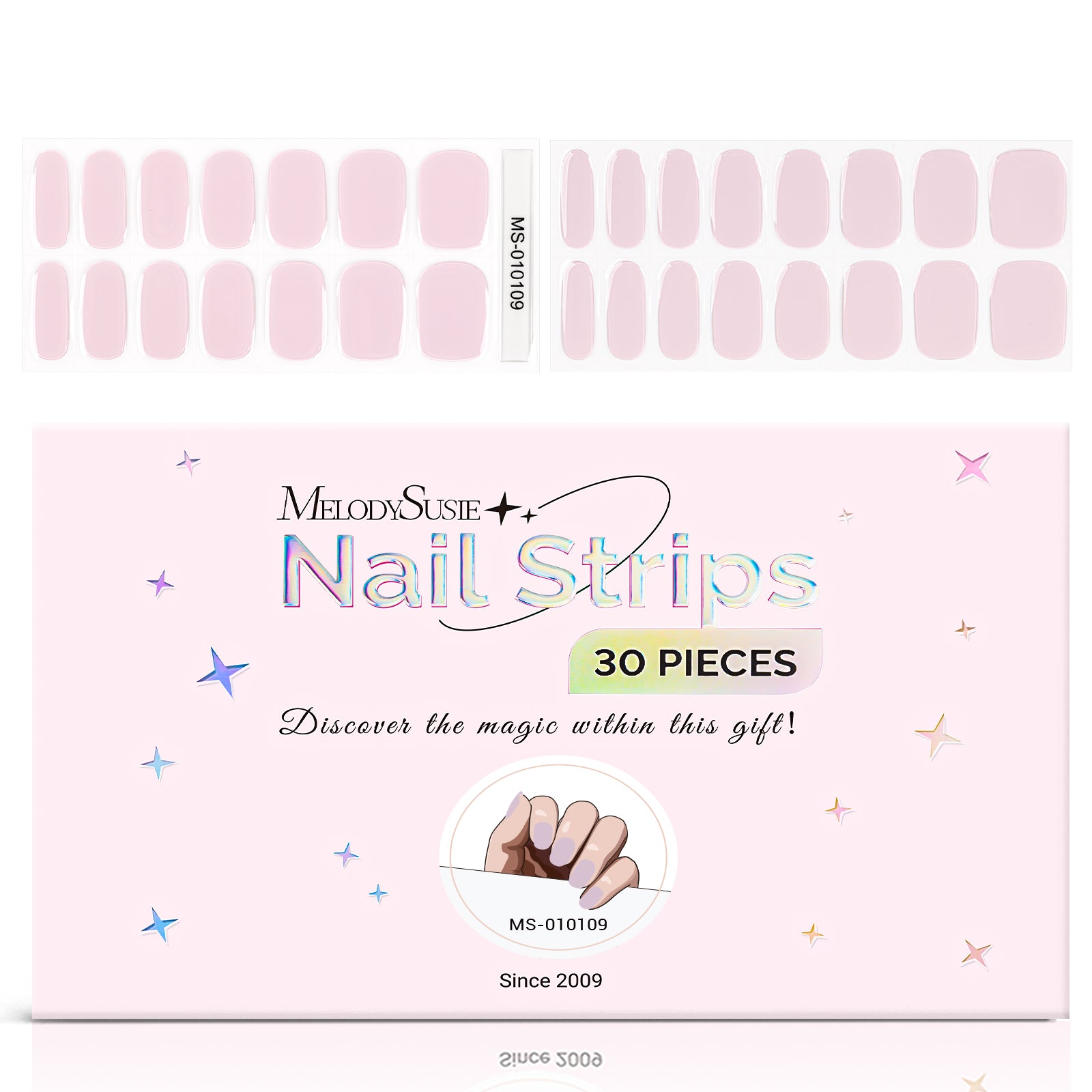 Semi Cured Gel Nail Strips - US ONLY