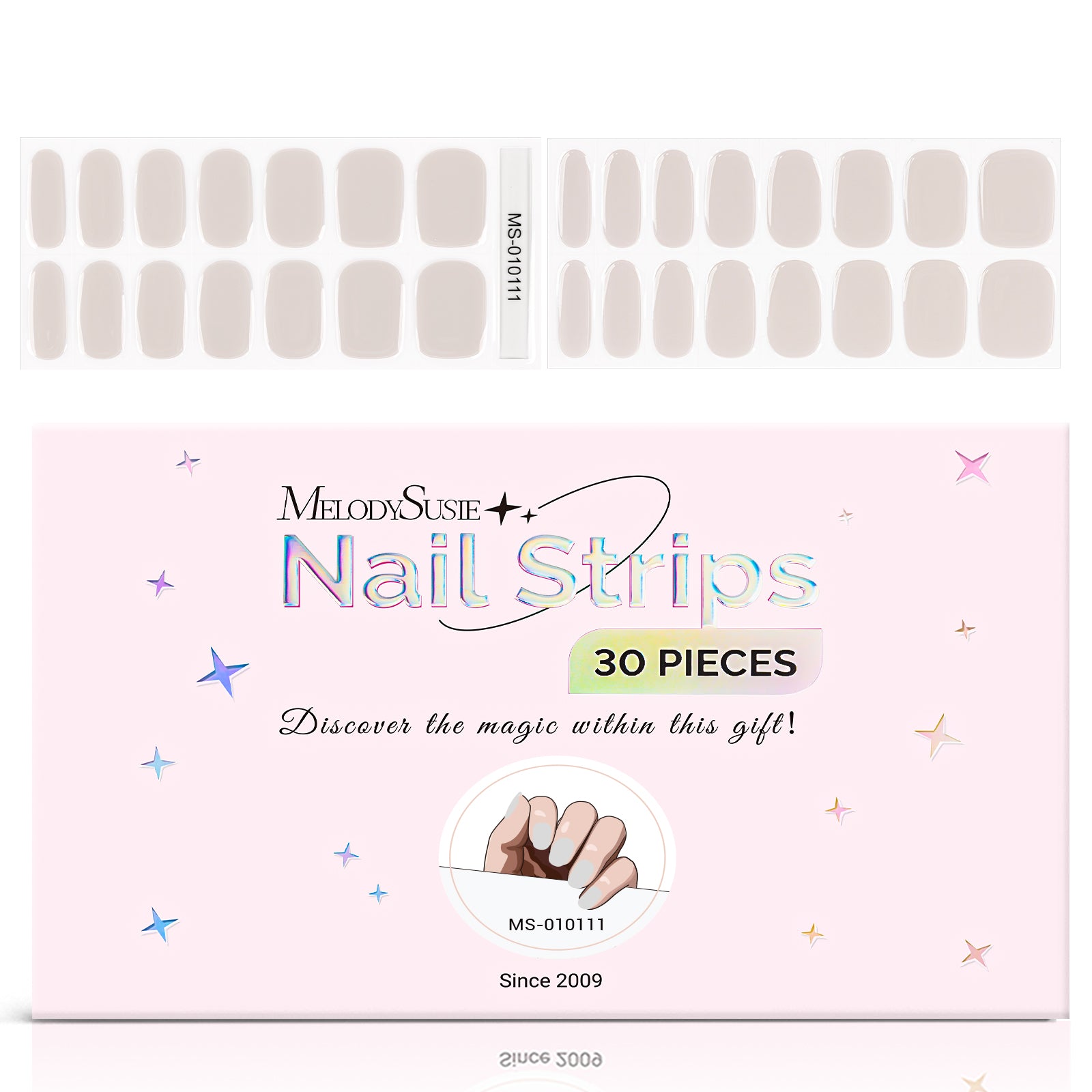 Semi Cured Gel Nail Strips - US ONLY