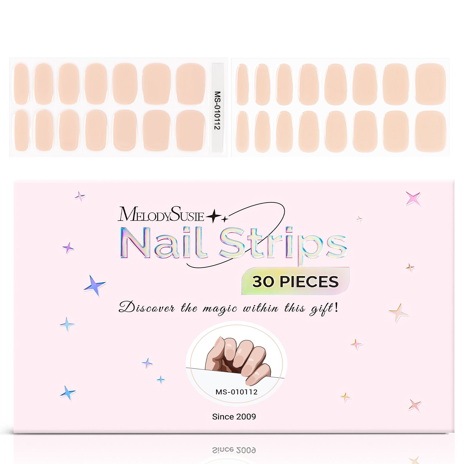 Semi Cured Gel Nail Strips - US ONLY