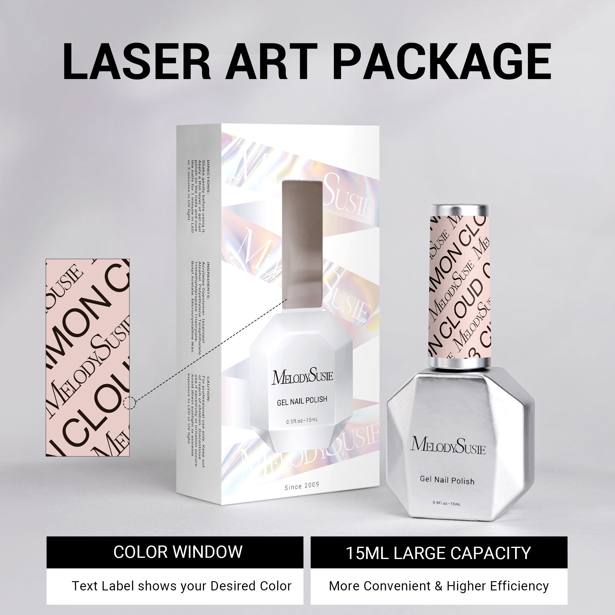 093 Cinnamon Cloud - TPO-Free Thick Nail Gel Polish(15ml)