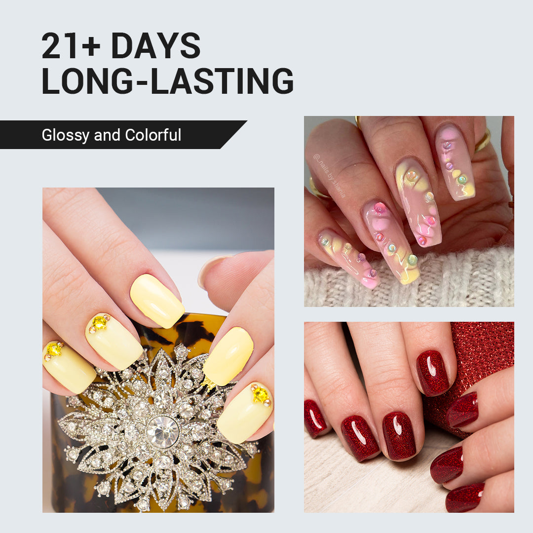 Lovely Sweetheart TPO-Free Thick Gel Nail Polish Gift Box - 8 Colors