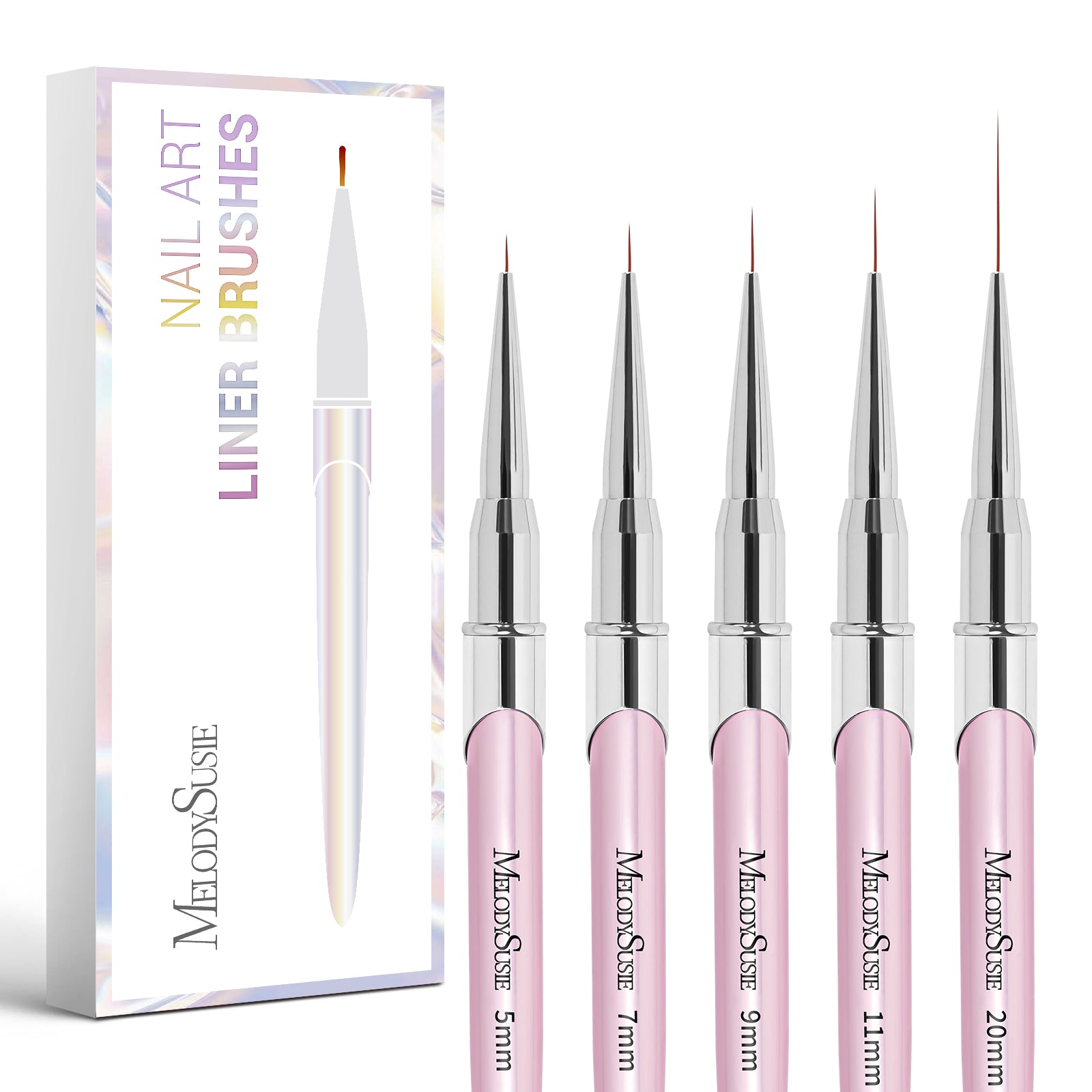 Nail Art Liner Brushes (5Pcs)