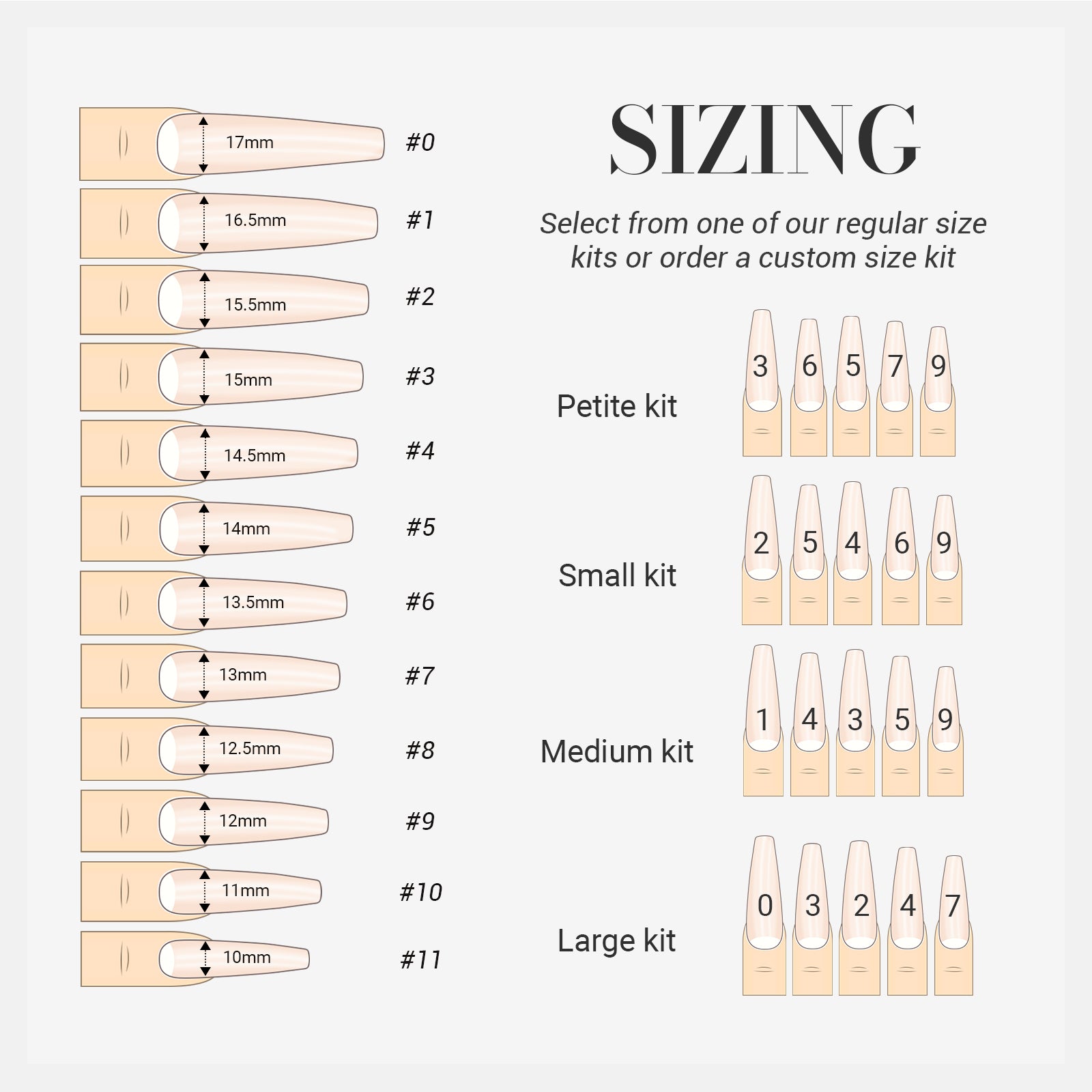 El Dorado Stiletto Longest Press On Nails