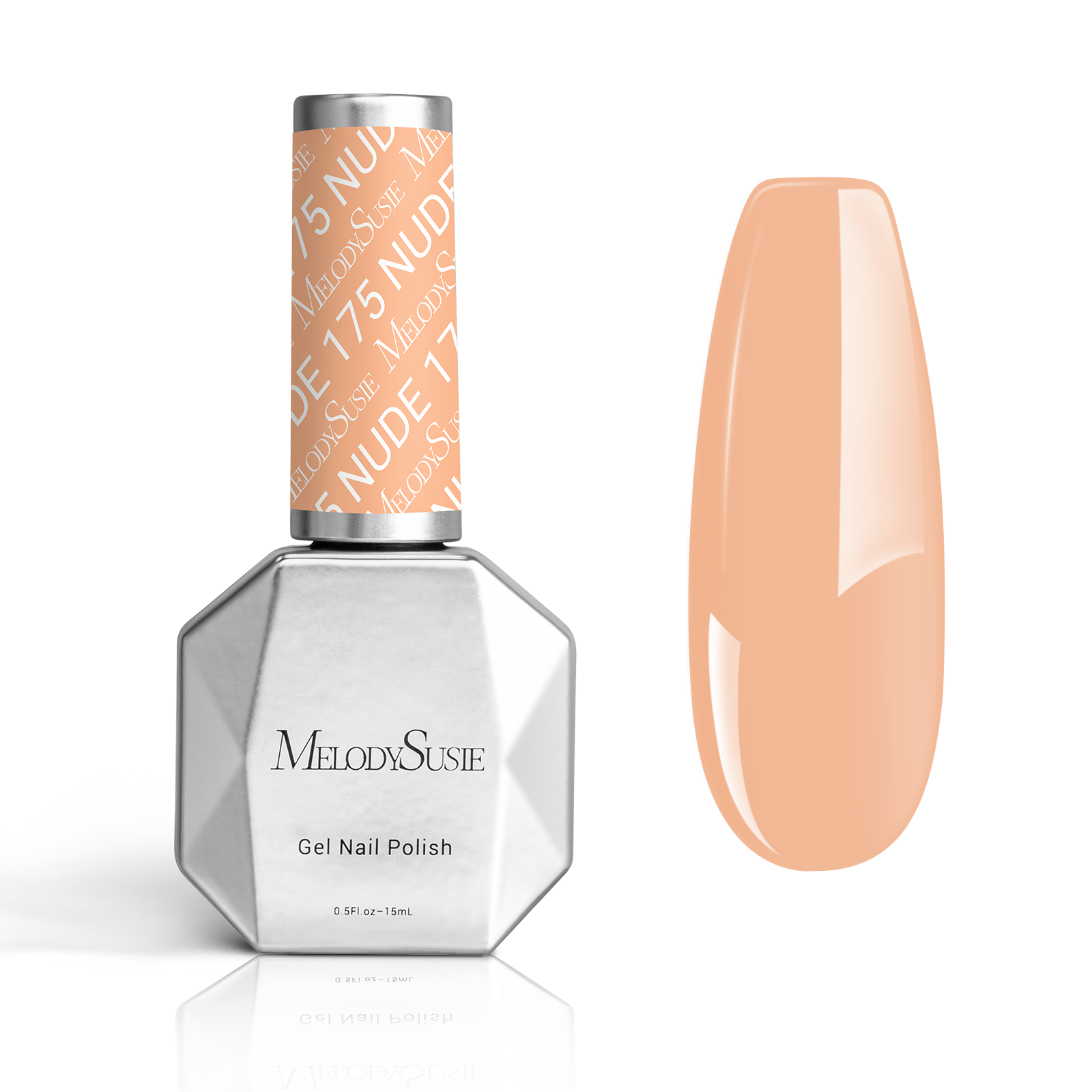 175 Nude Orange  - Gel Nail Polish(15ml)