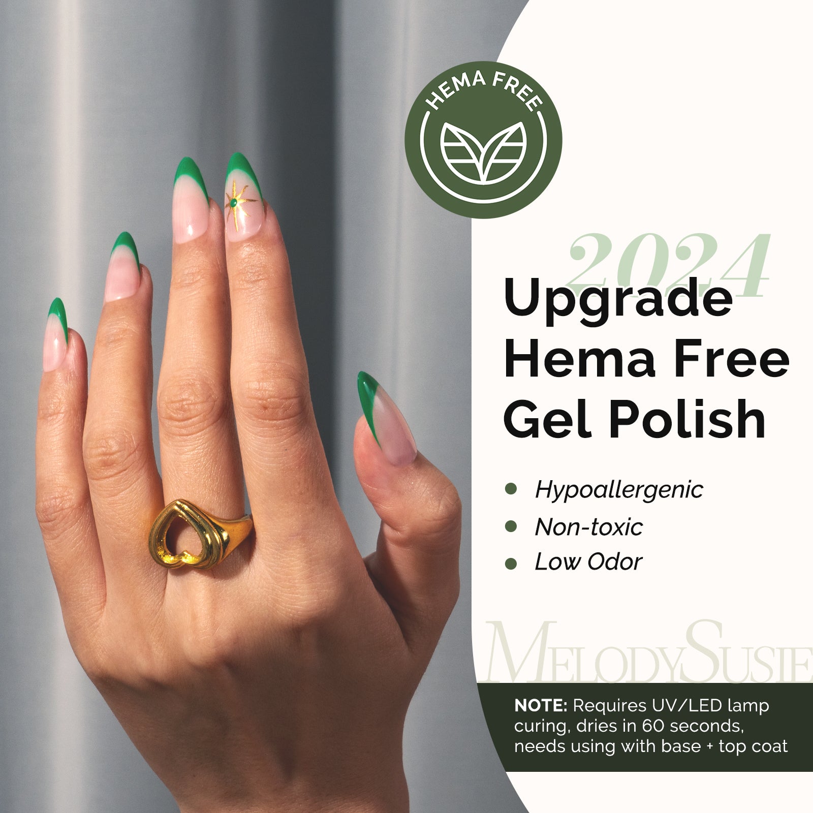 HEMA-Free Gel Nail Polish 24 Colors Set 0.5fl oz/15ml