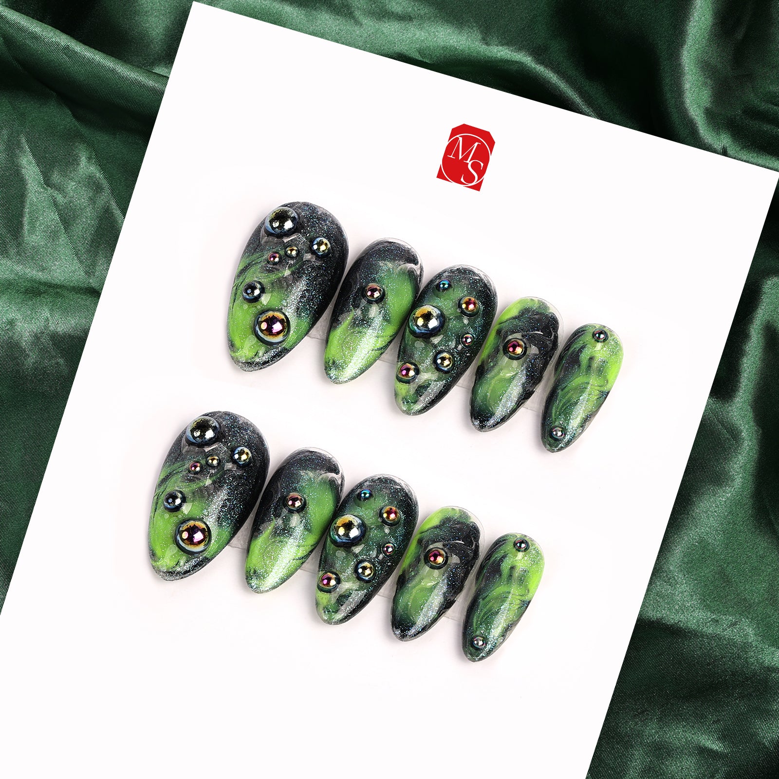 Nebula Stiletto Regular Press On Nails| MelodySusie
