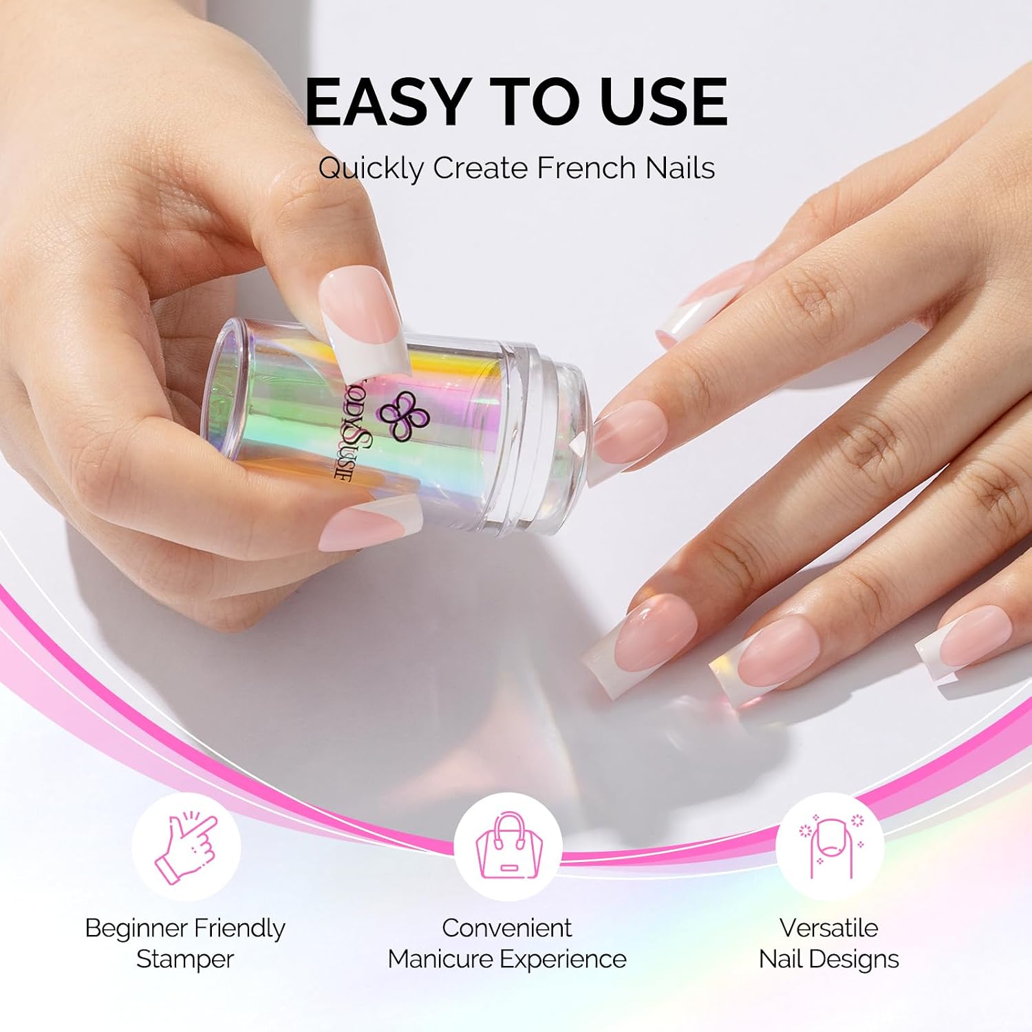 French Nail Stamper Kit 4PCS - Aurora