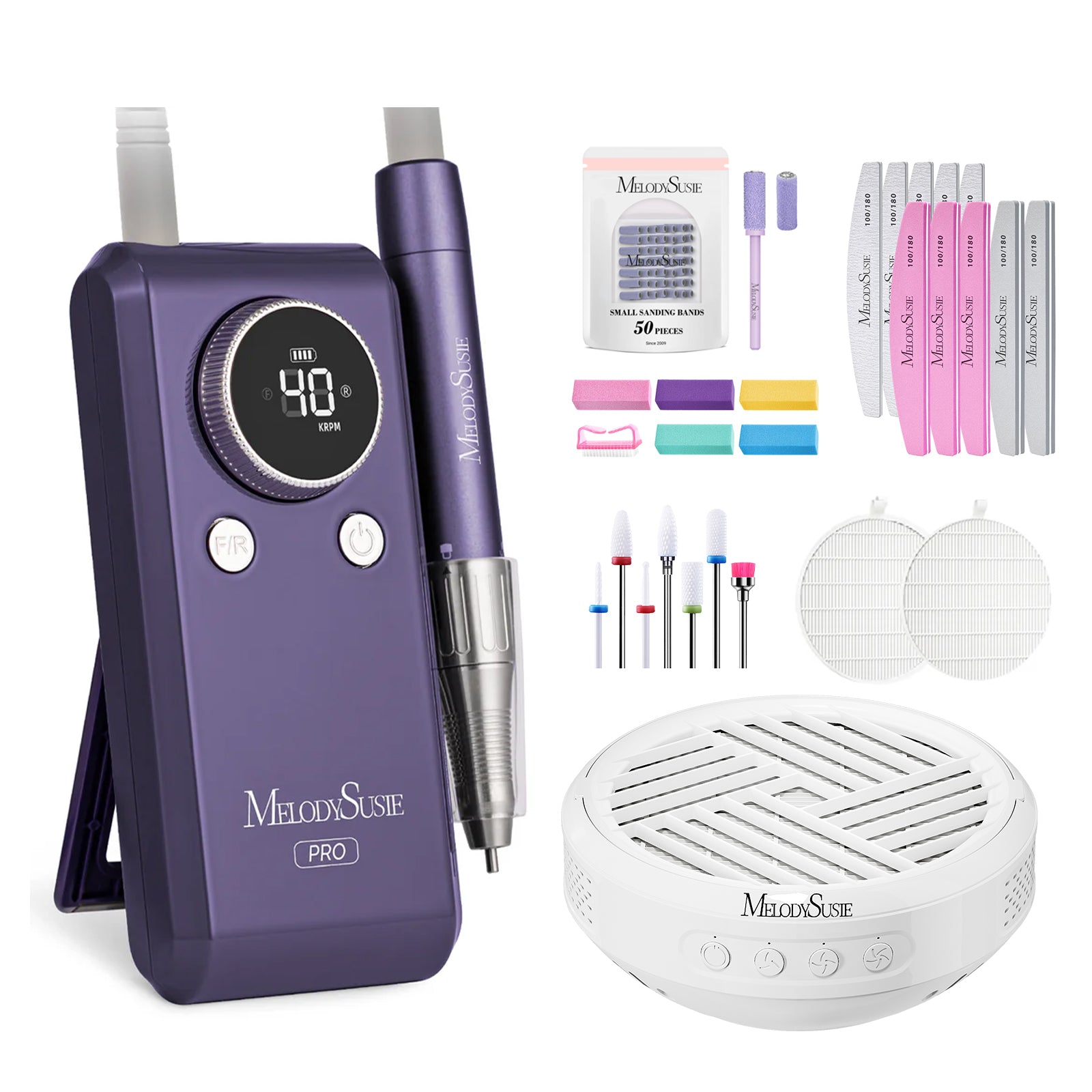 MB420G Rechargeable Nail Drill 40000RPM
