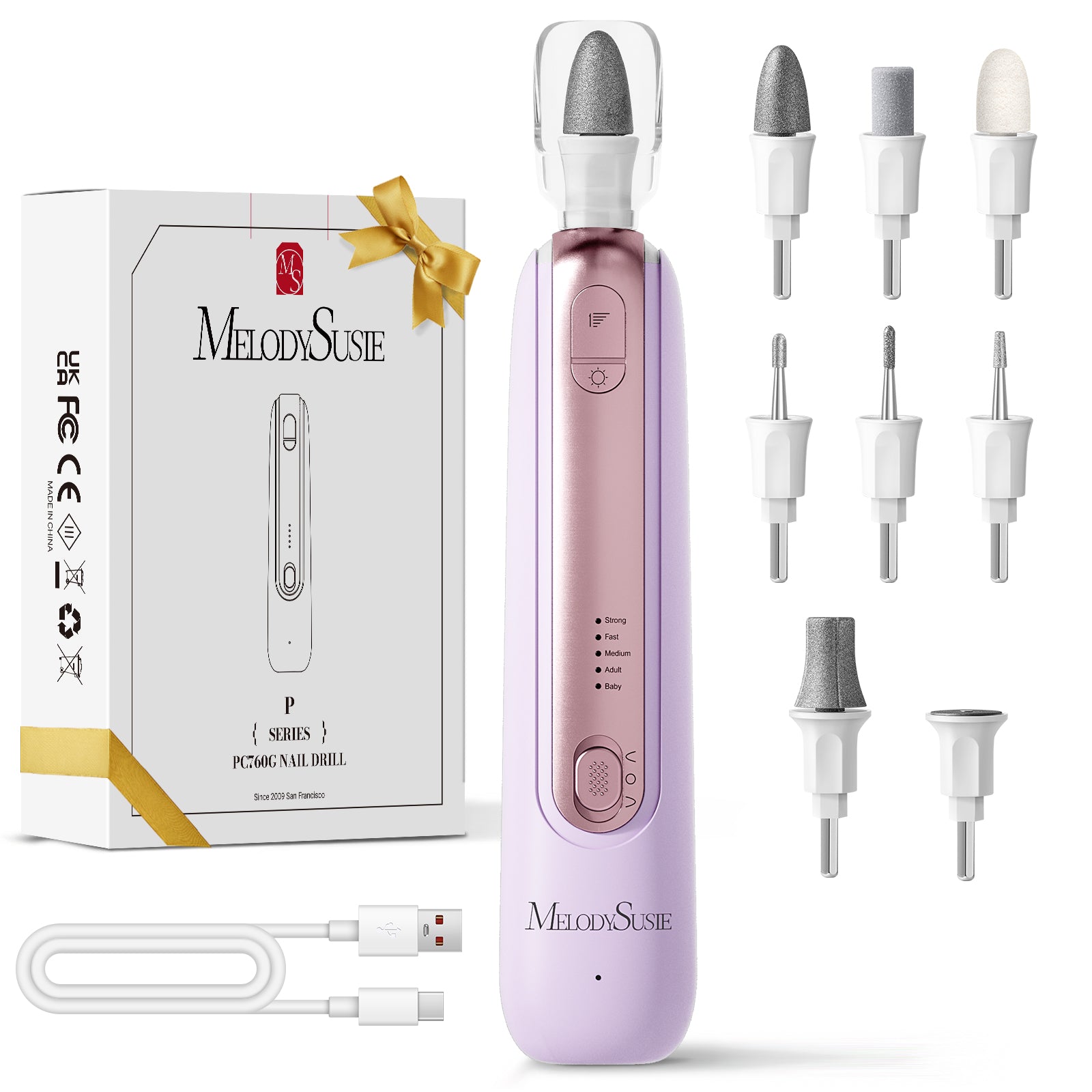 PC760G Manicure & Pedicure Nail Drill Set
