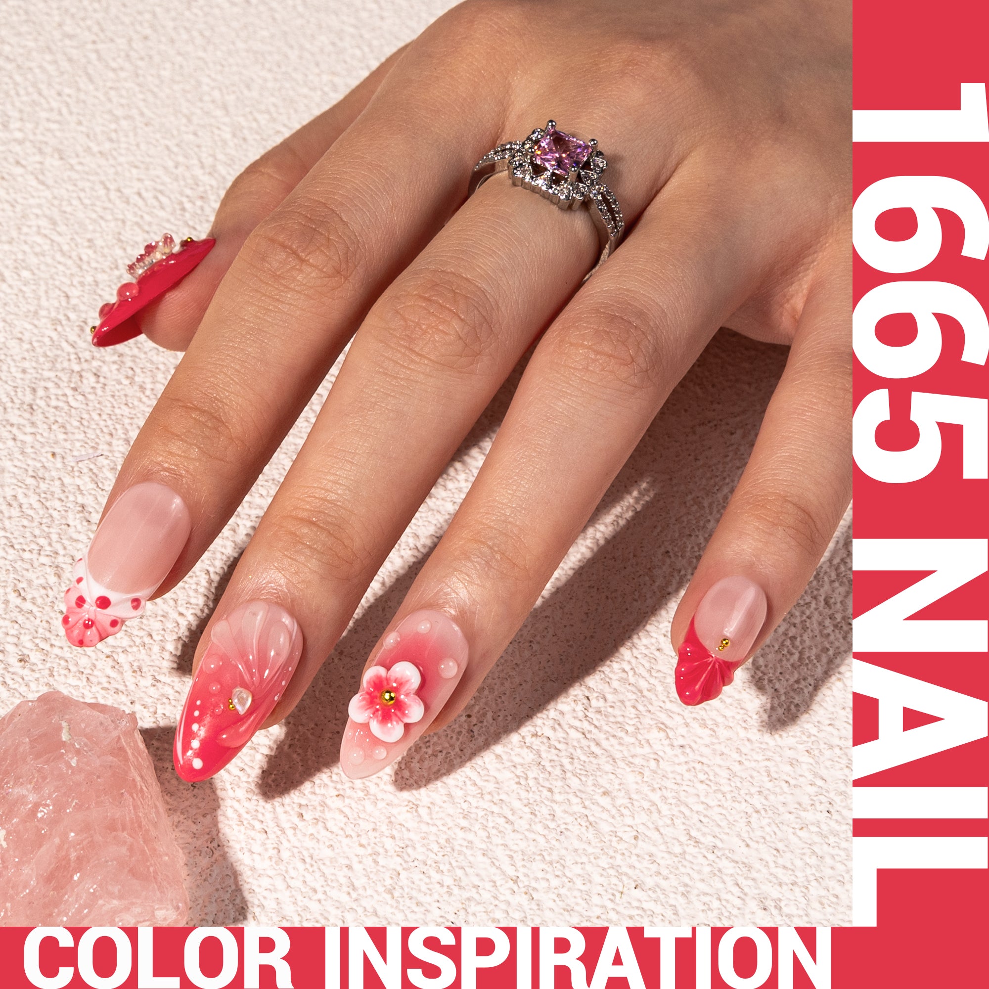 1665 Raspberry Red - TPO-Free Thick Gel Nail Polish(15ml)