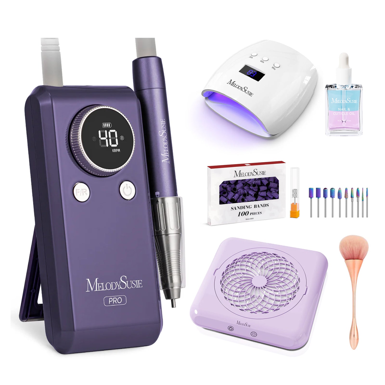 MB420G Rechargeable Nail Drill 40000RPM