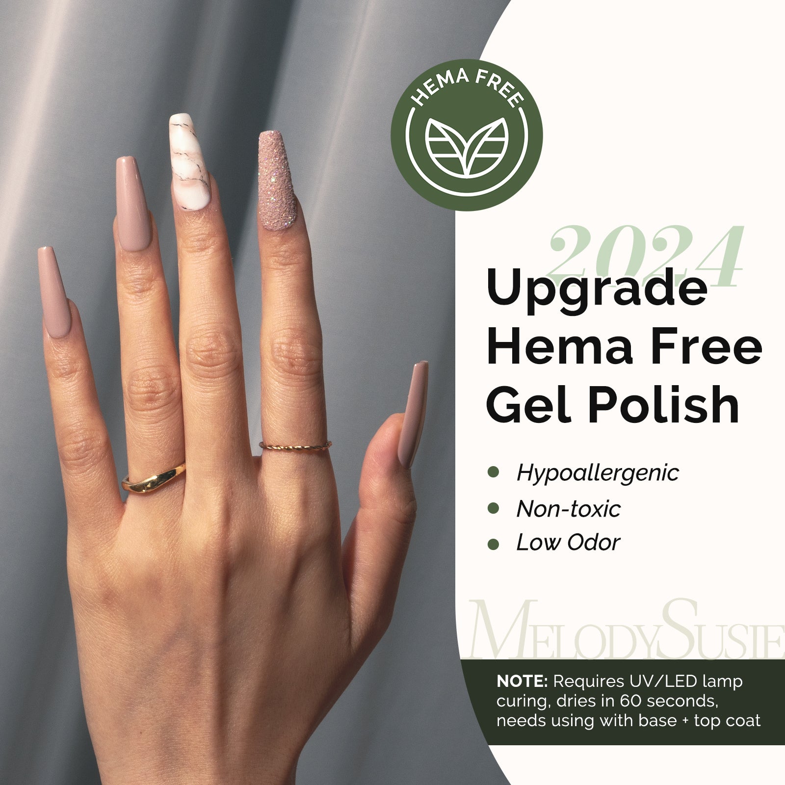 431 Neutral Nude - HEMA-Free Gel Nail Polish 0.5 fl oz/15ml