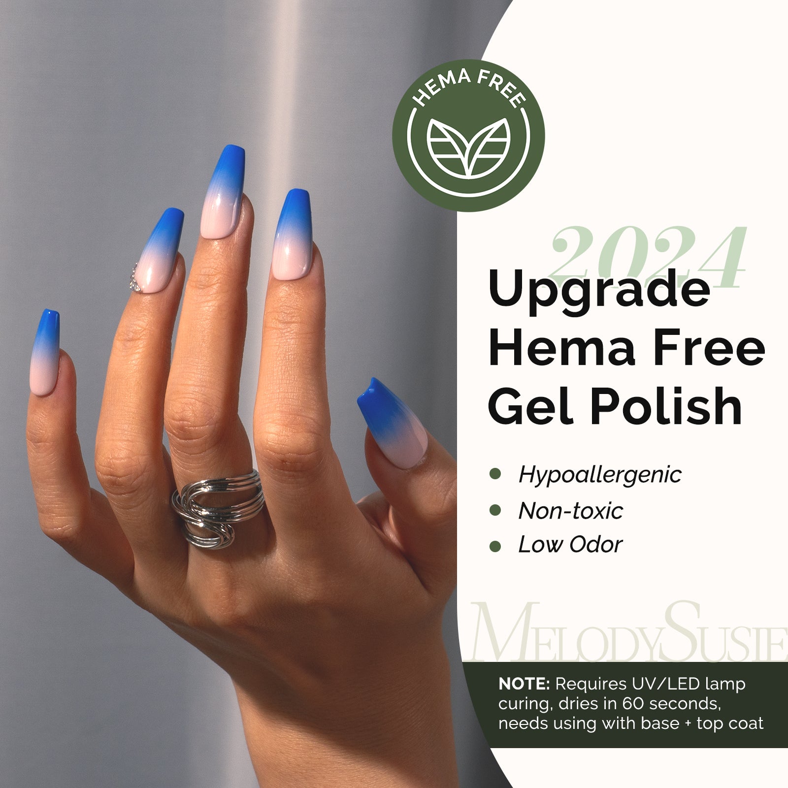 269 Royal Blue - HEMA-Free Gel Nail Polish 0.5 fl oz/15ml