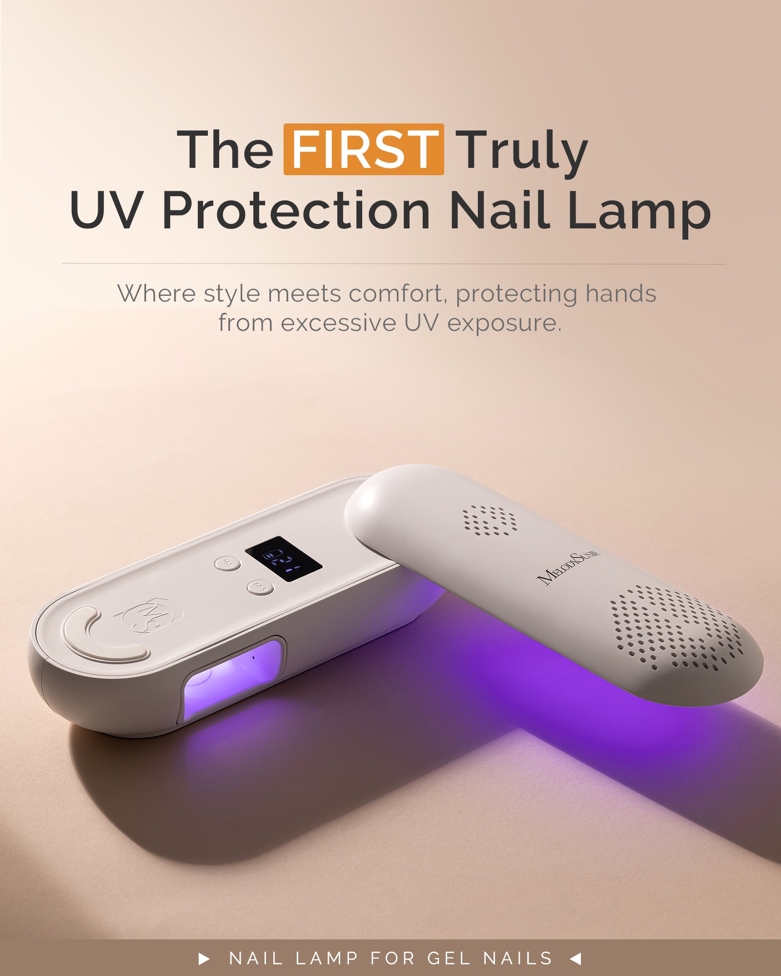 P-Plus20F Innovative UV Protection Rechargeable UV/LED Nail Lamp