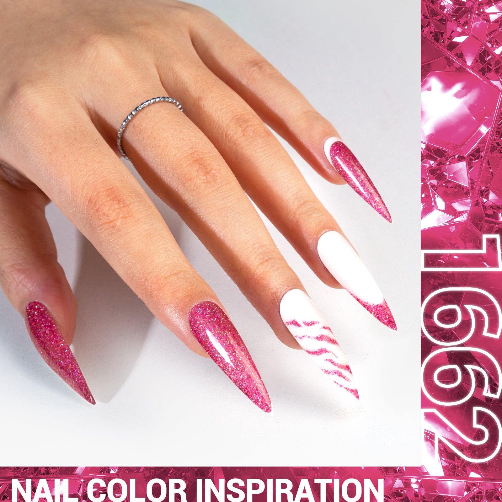 1662 Dazzling Pink - TPO-Free Thick Gel Nail Polish(15ml)
