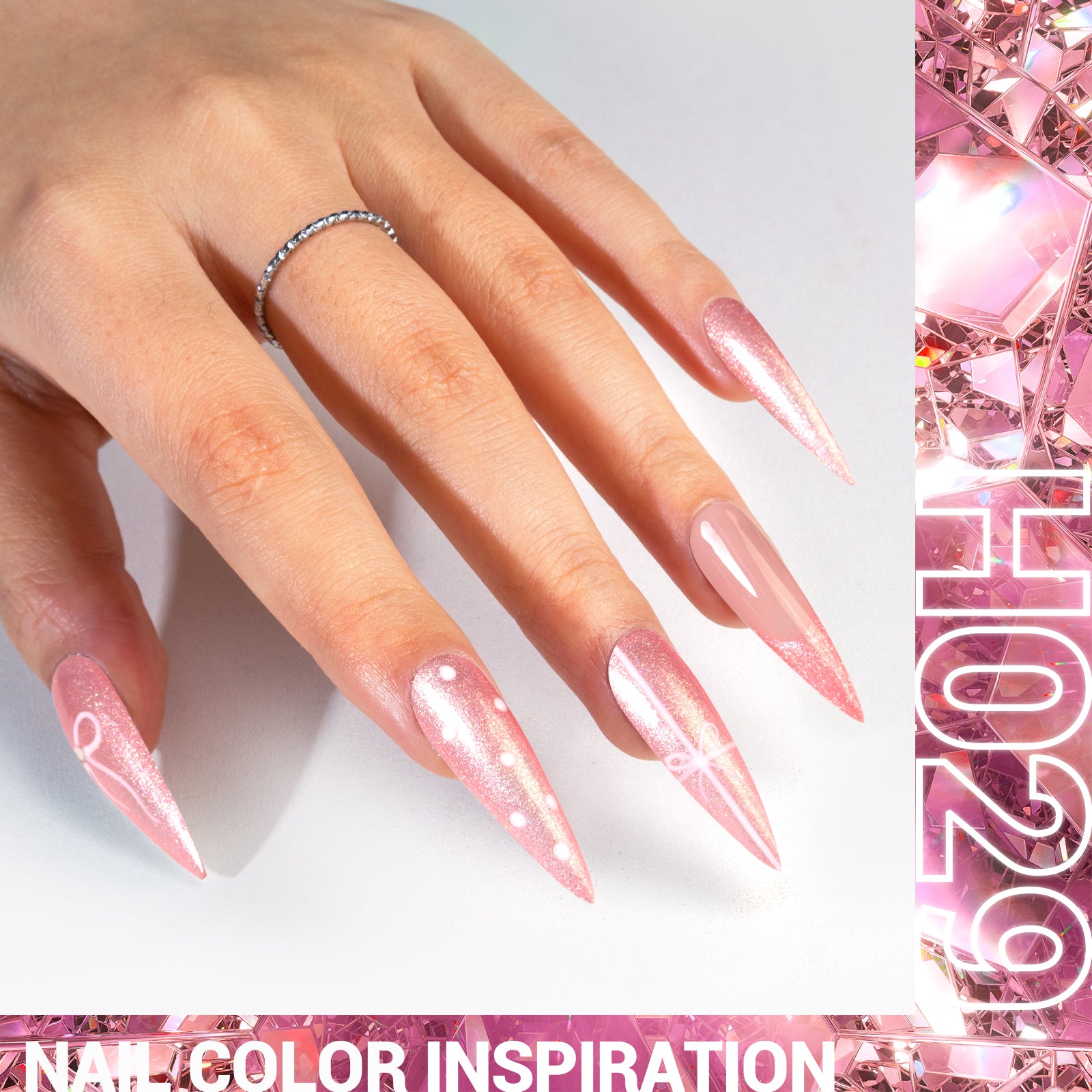 H029 Neon Blush Pink - TPO-Free Thick Gel Nail Polish(15ml)