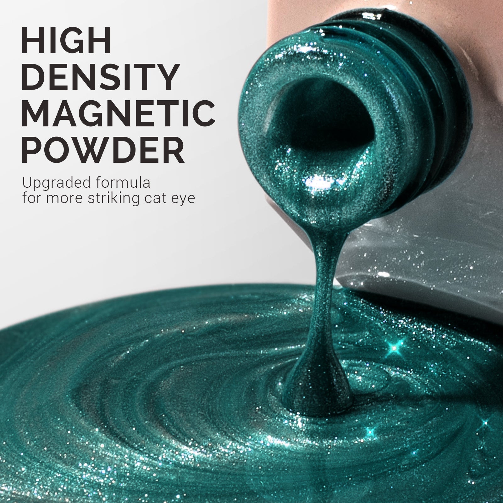 Jeweliver Cat Eye Gel Nail Polish 0.5 fl oz/15ml - Paraiba Blue C6686