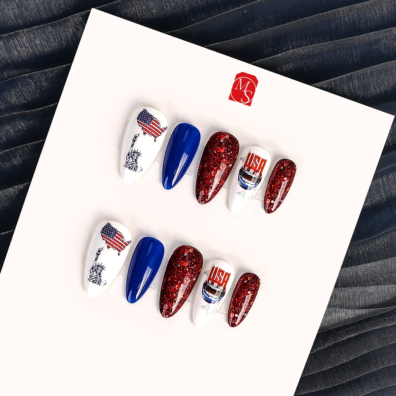 Free Frenzy Stiletto Regular Press On Nails | MelodySusie
