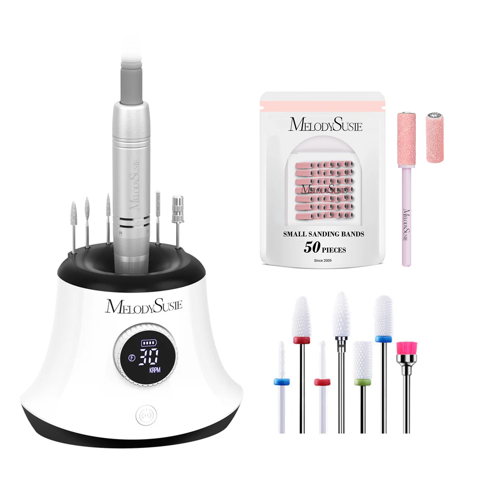 SC320G 30000RPM Rechargeable Desktop Nail Drill