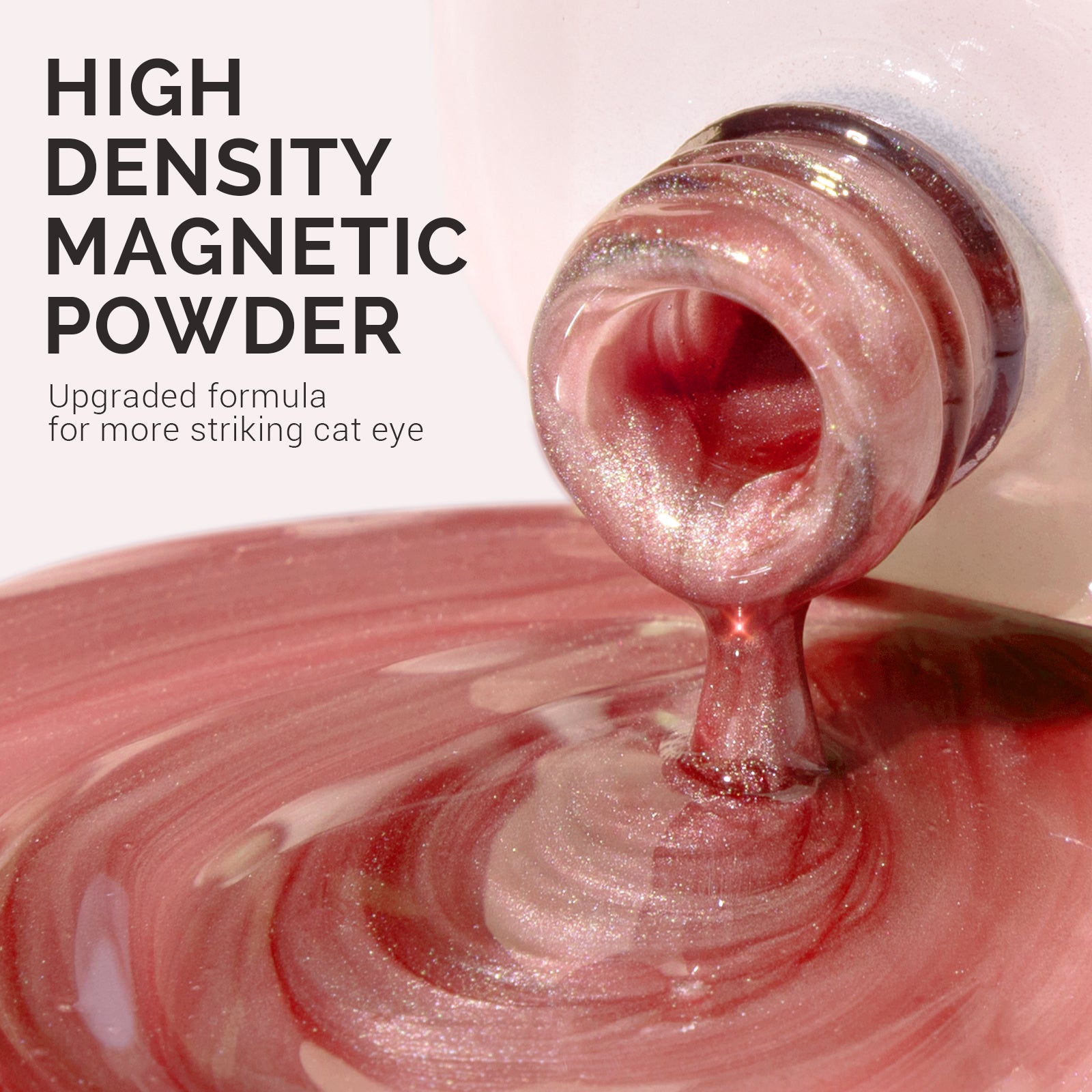 Jeweliver Cat Eye Gel Nail Polish 0.5 fl oz/15ml - Blush Pink B5601