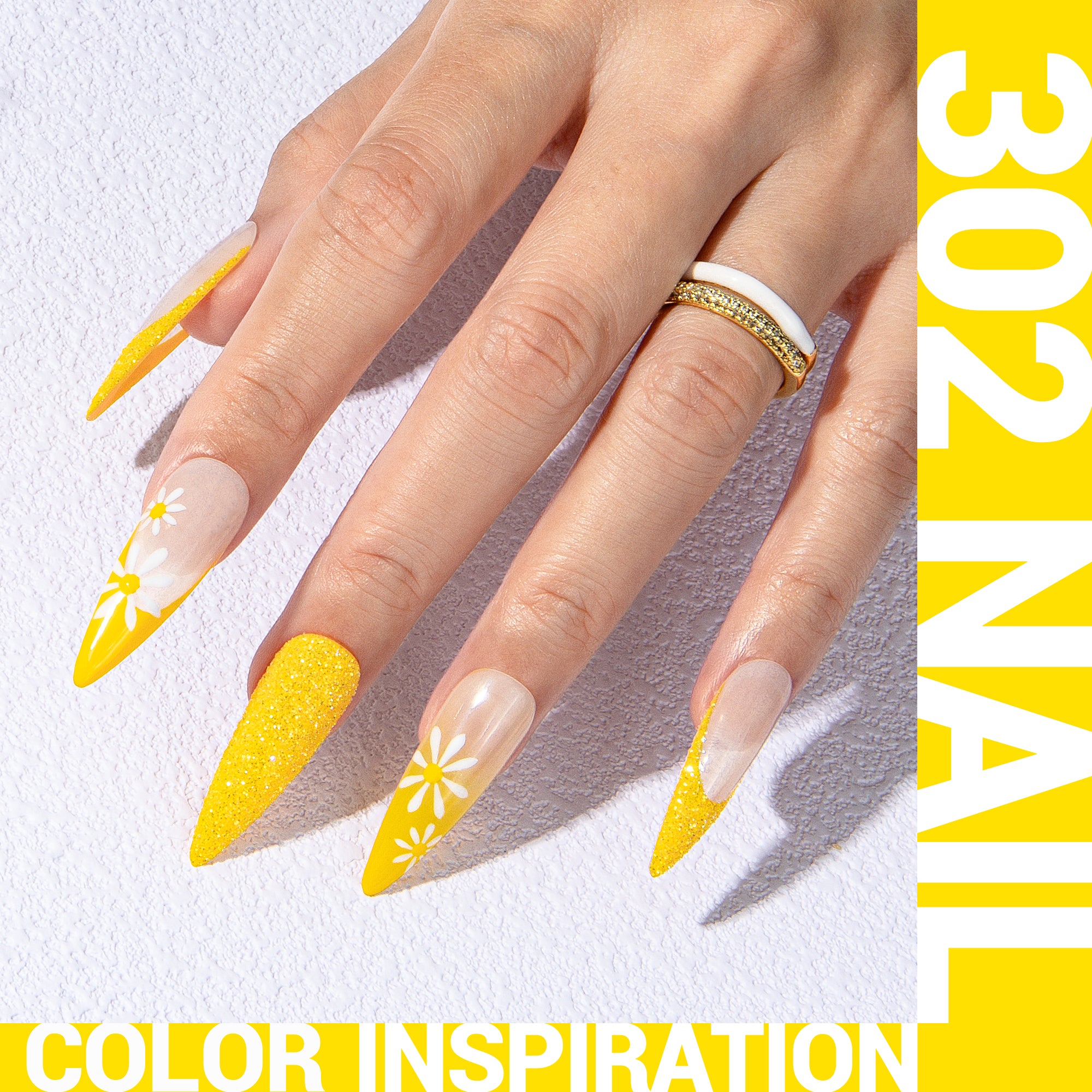 302 Almond Yellow - TPO-Free Thick Gel Nail Polish(15ml)