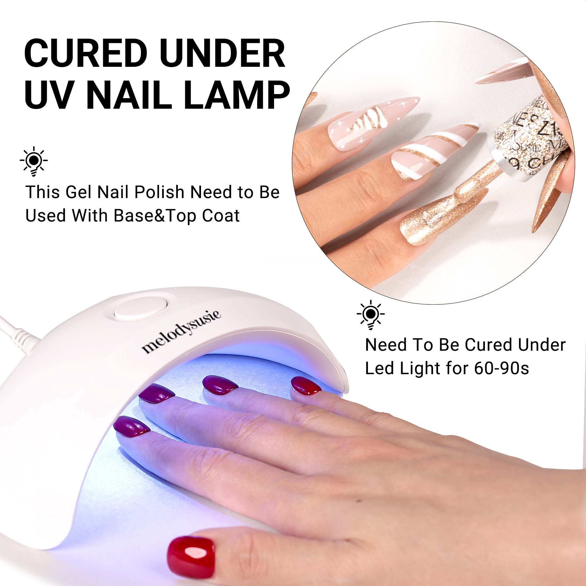 517 Blackish Green - TPO-Free Thick Gel Nail Polish (15ml)