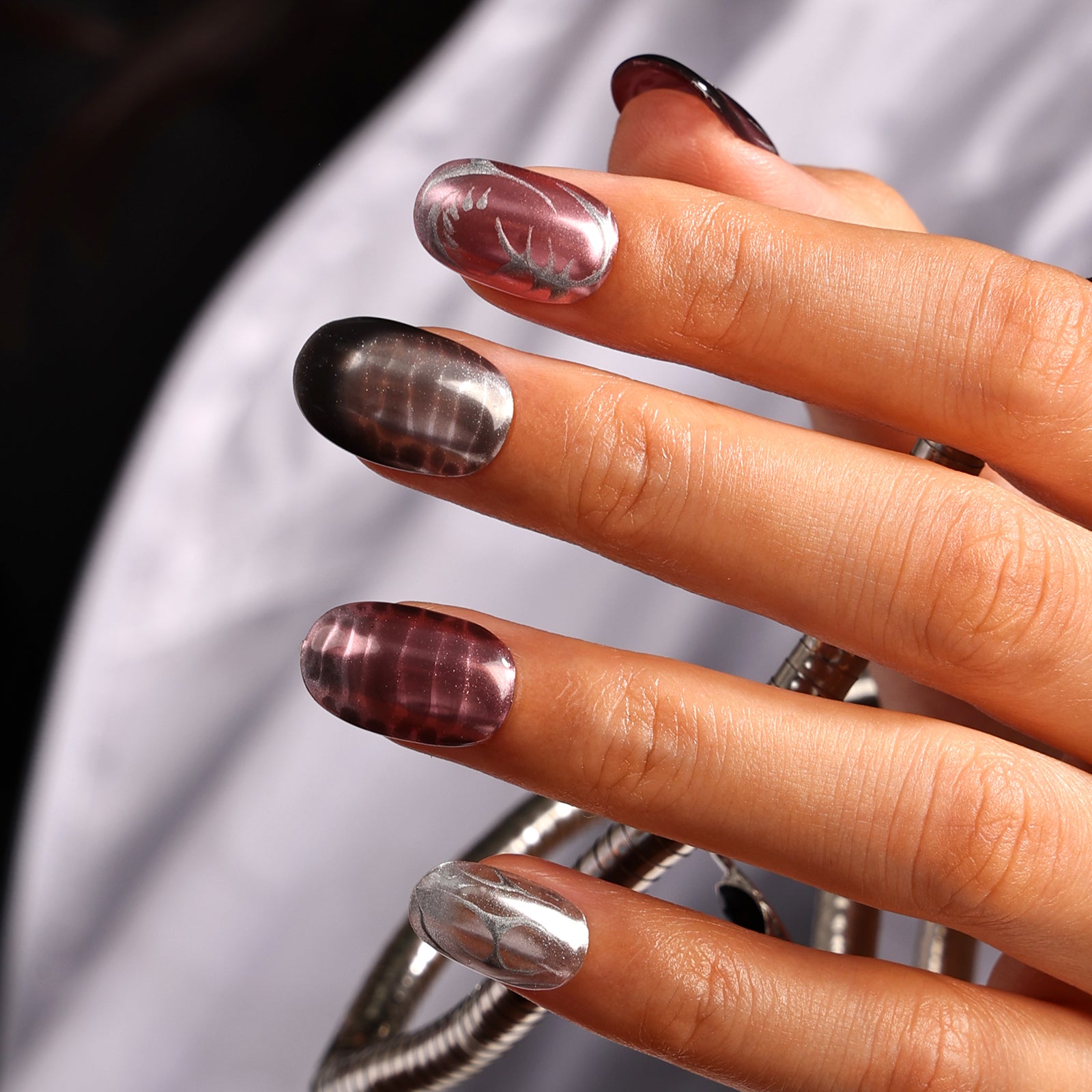 Mew Special Short Squoval Press On Nails