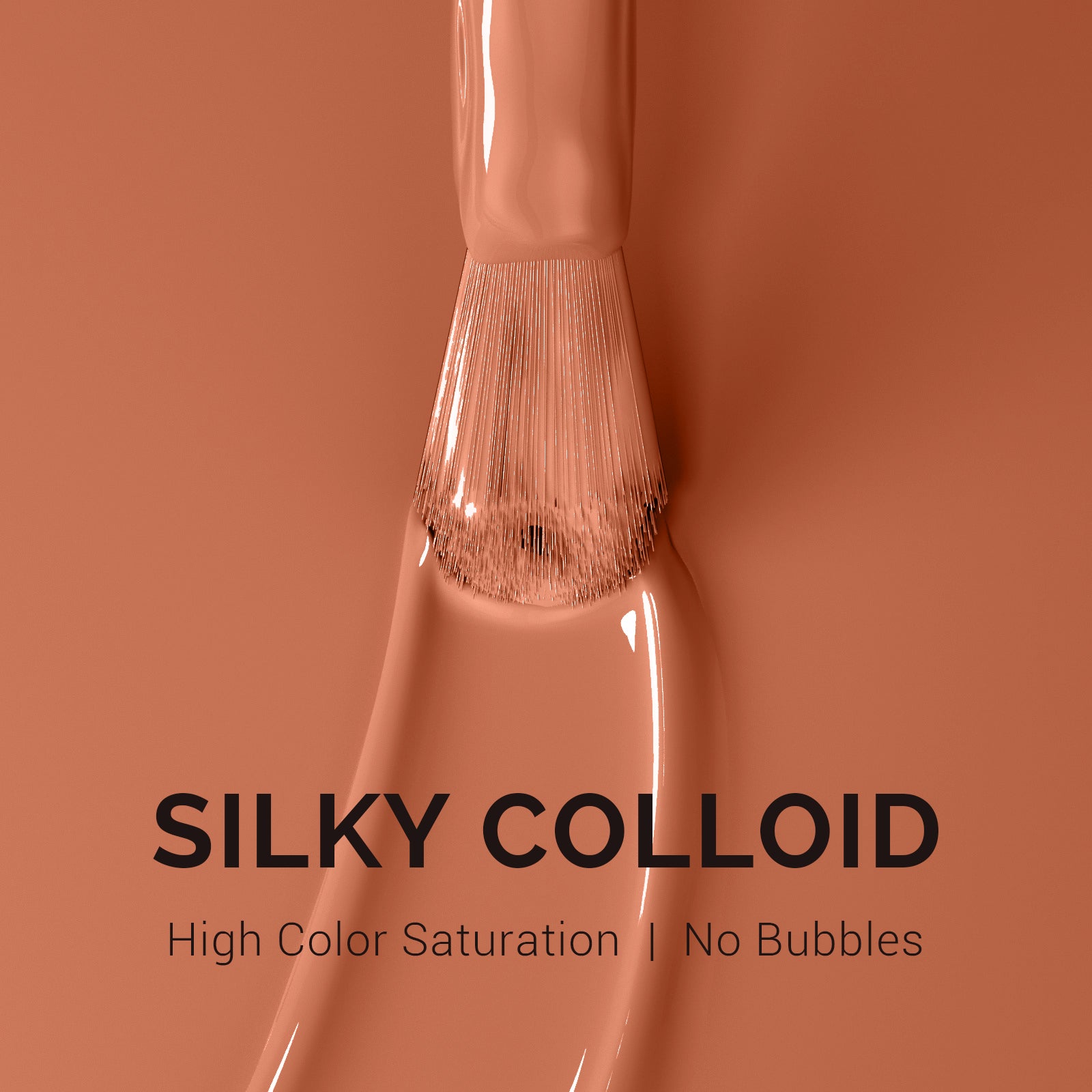 1654 Candied Brown - TPO-Free Faster UV Curing Gel Nail Polish(15ml)