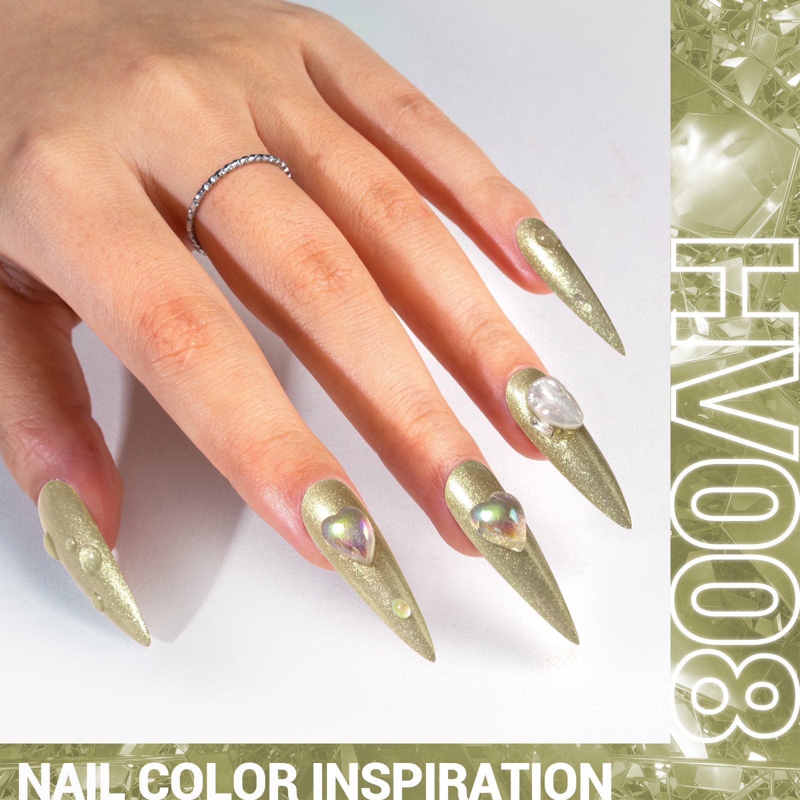 HV008 Moonlight Meadow - TPO-Free Thick Gel Nail Polish(15ml)