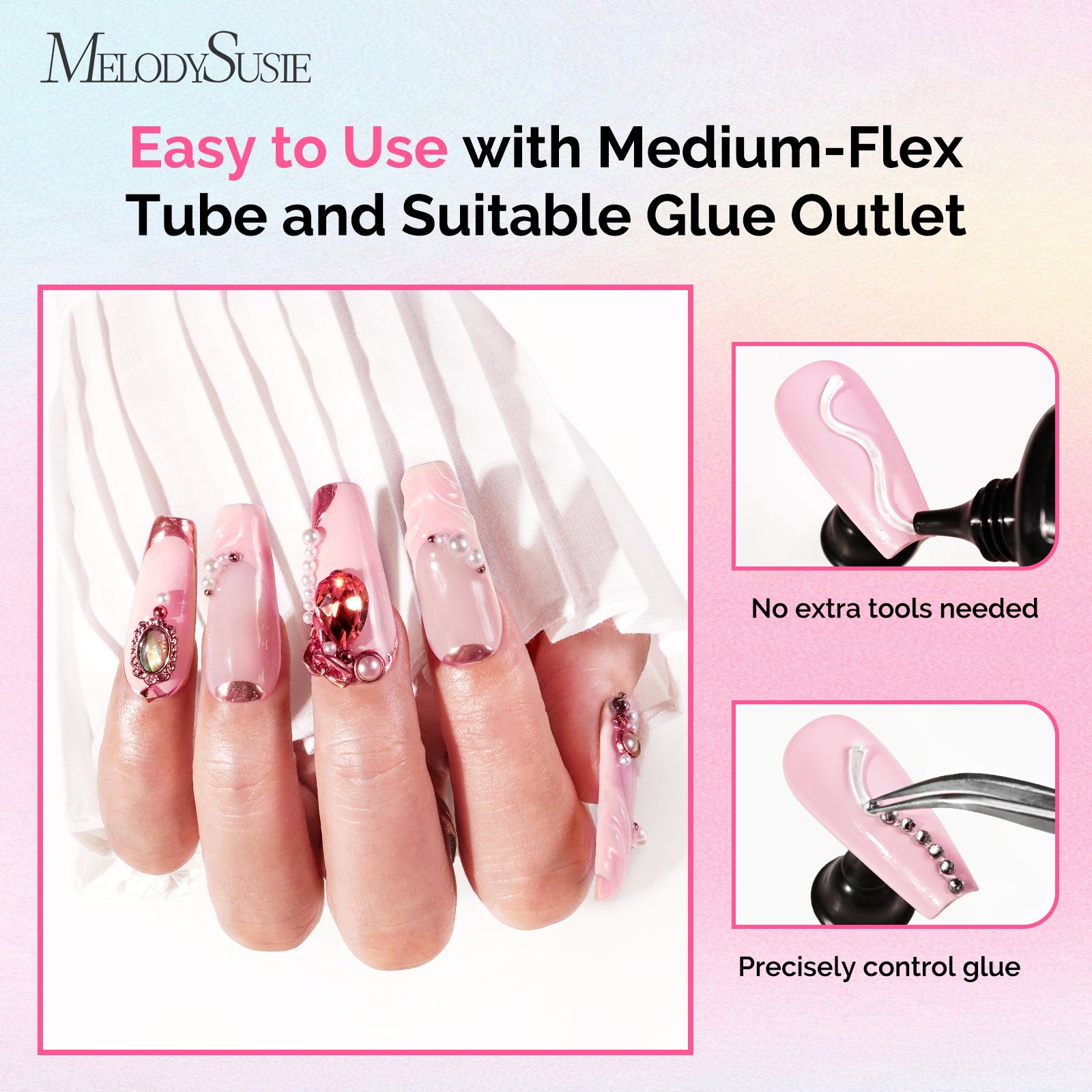 Nail Rhinestone Glue 30g - 2Pcs