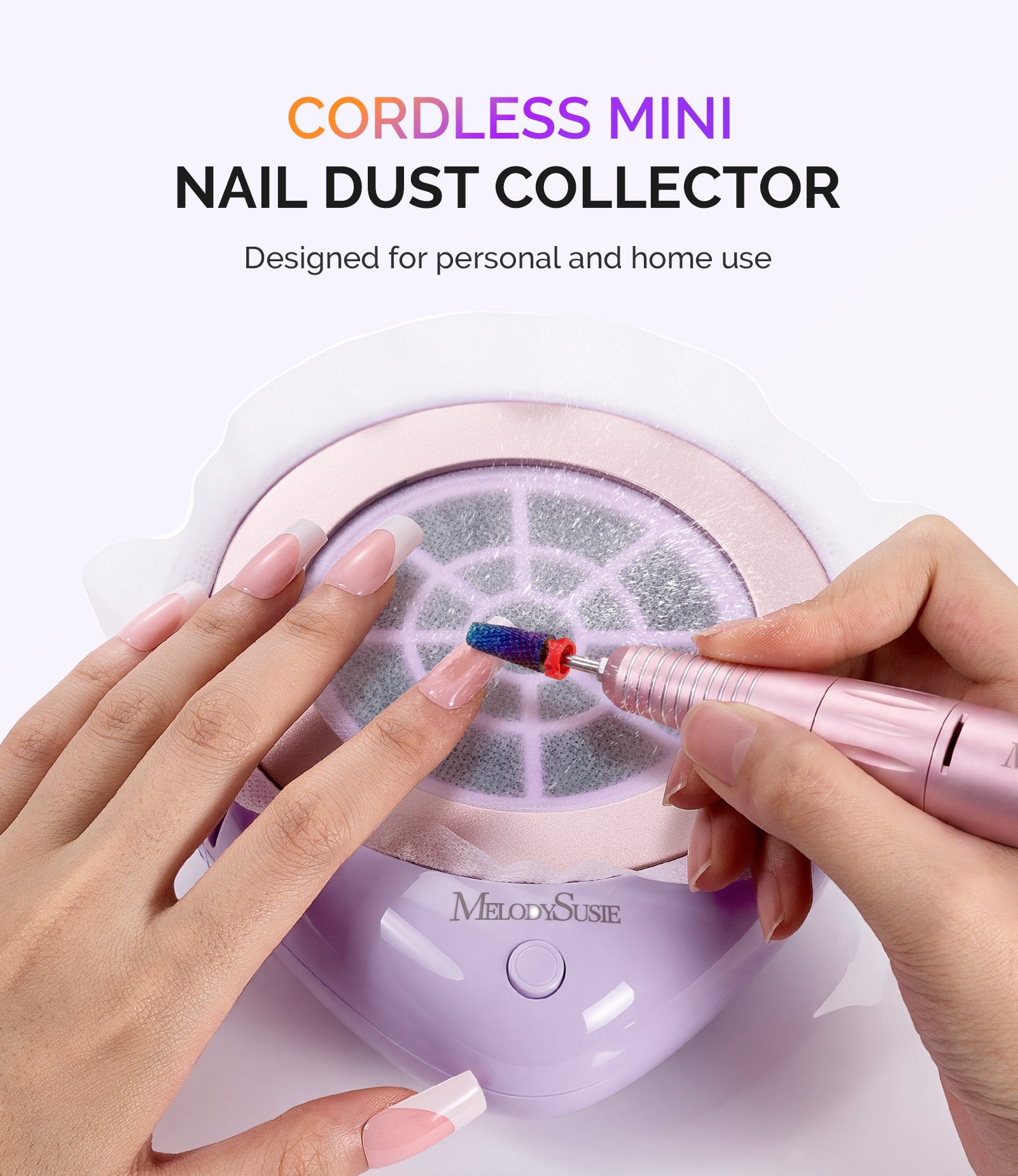 PProR Nail Dust Collector Purple Kit
