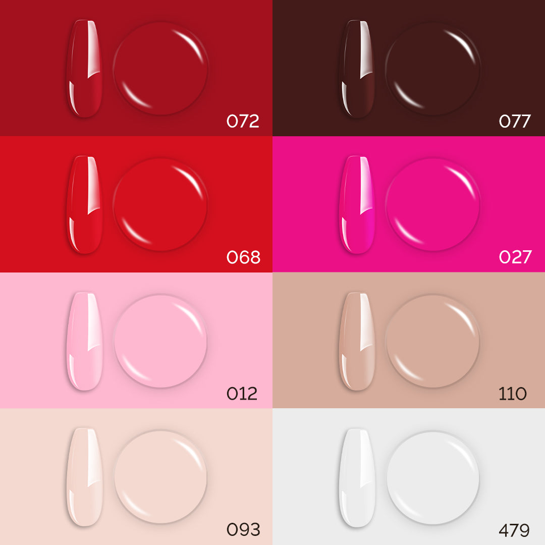 Lovely Sweetheart HEMA-Free Gel Nail Polish Gift Box - 8 Colors