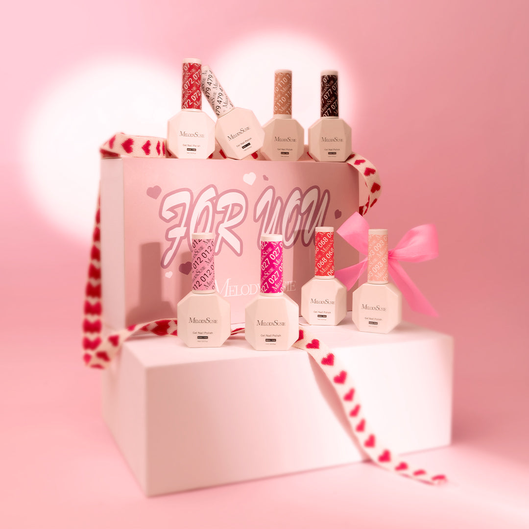 Lovely Sweetheart HEMA-Free Gel Nail Polish Gift Box - 8 Colors