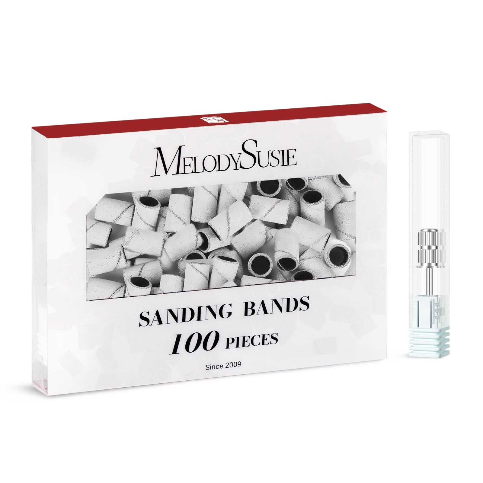 Colorful 100pcs Professional Sanding Bands With Mandrel Drill Bit