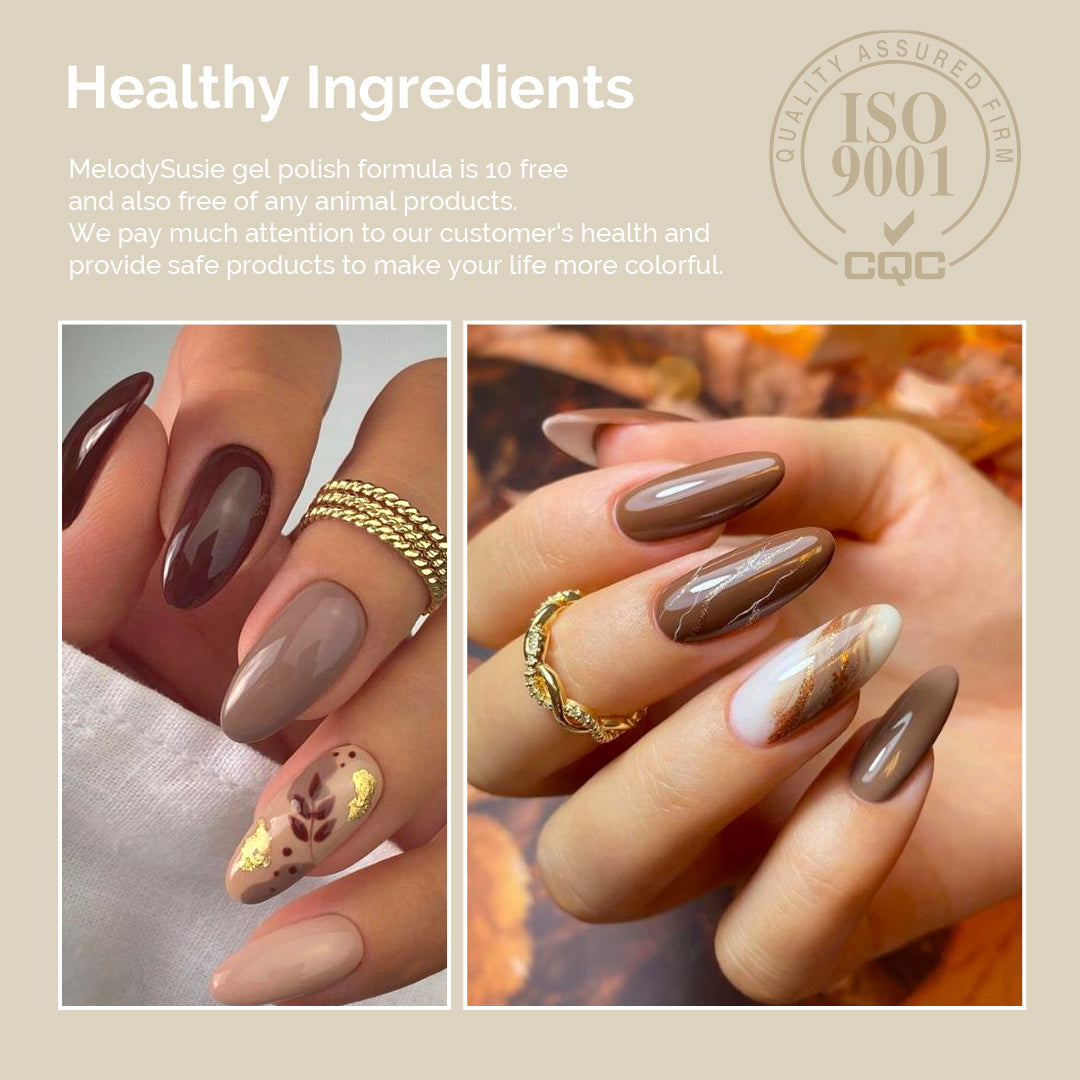 Afternoon Tea Break 15ml TPO-Free Thick Gel Nail Polish - 4Pcs