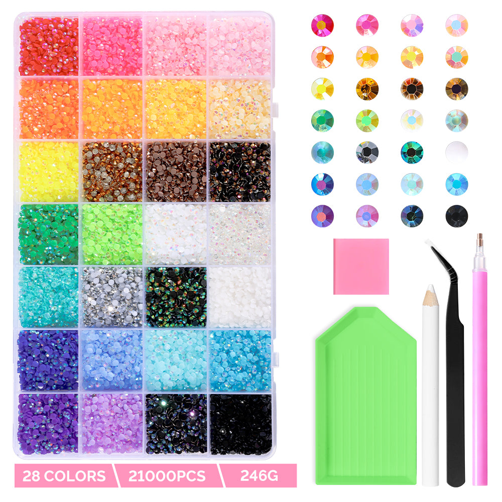 Nail Rhinestones Kit
