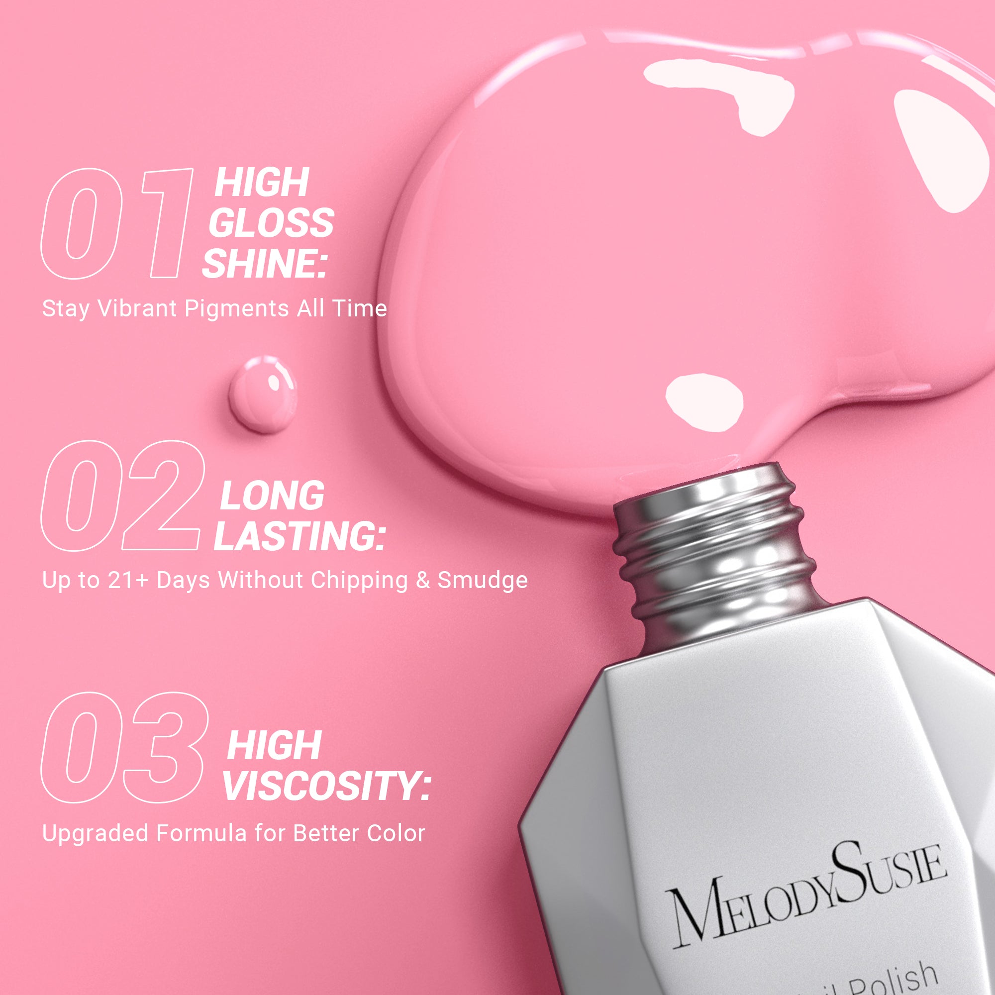 362 Twist Sweater Pink - TPO-Free Thick Gel Nail Polish(15ml)