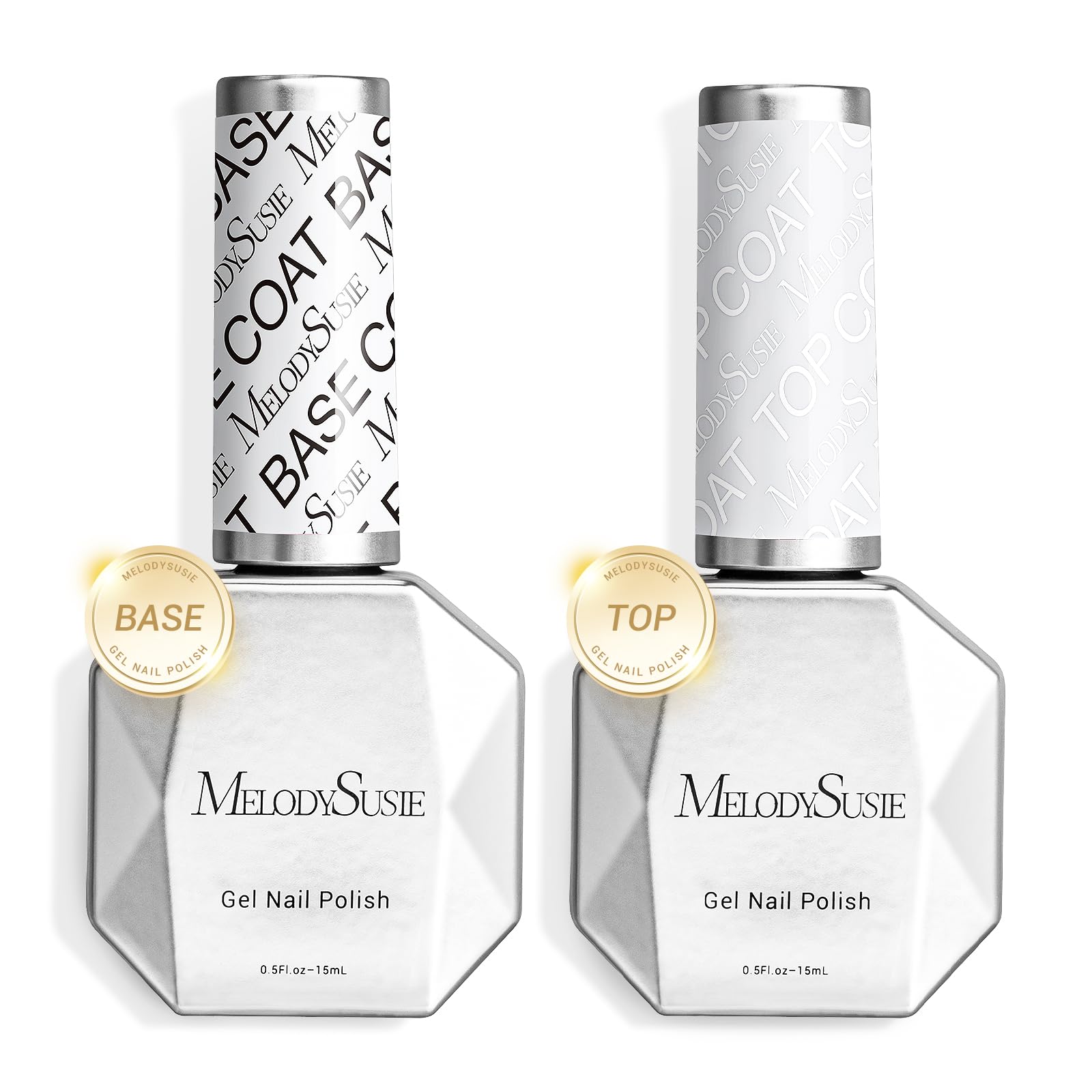 Top & Base Coat Nail Gel Polish 15ml