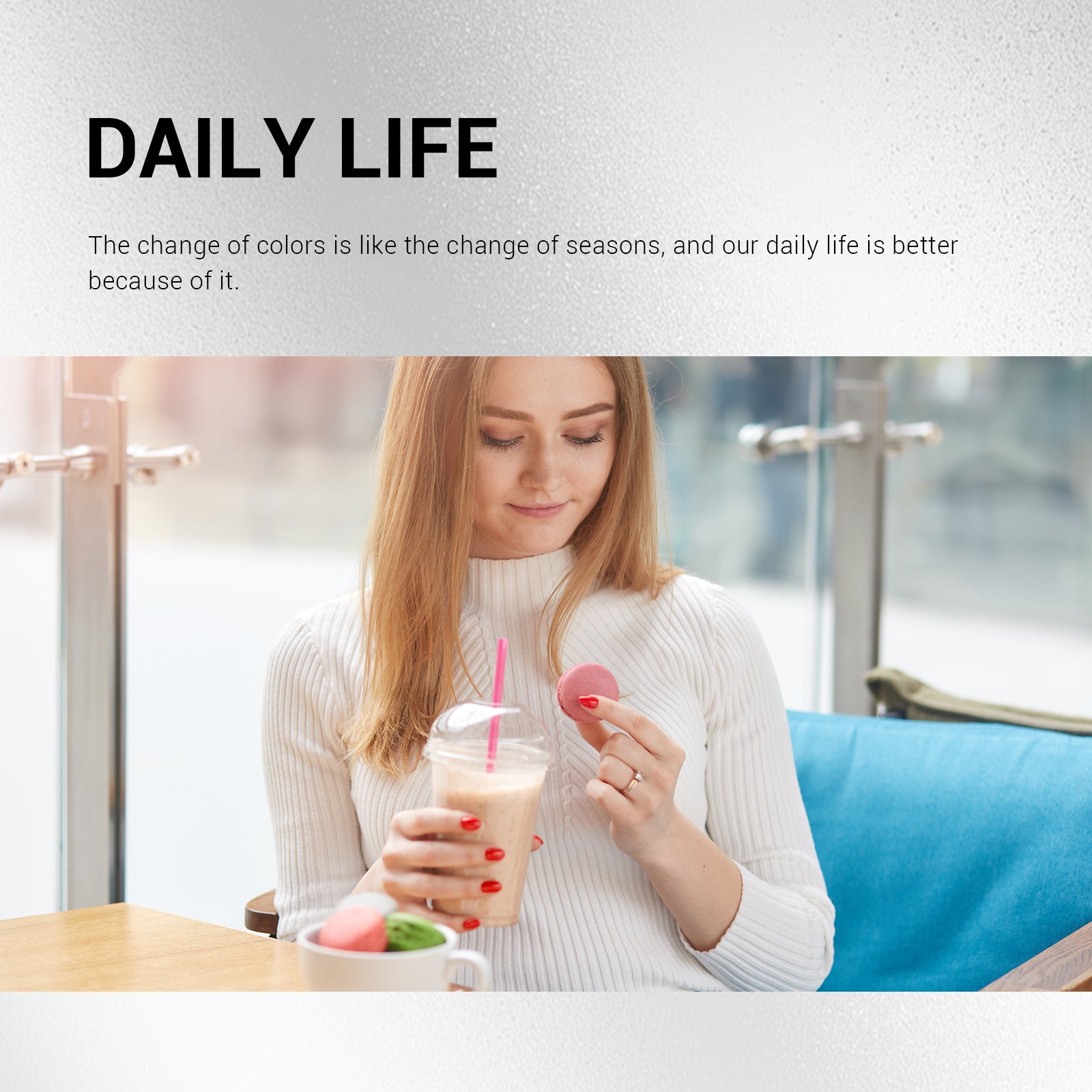 Daily Life 15ml TPO-Free Thick Gel Nail Polish - 4Pcs